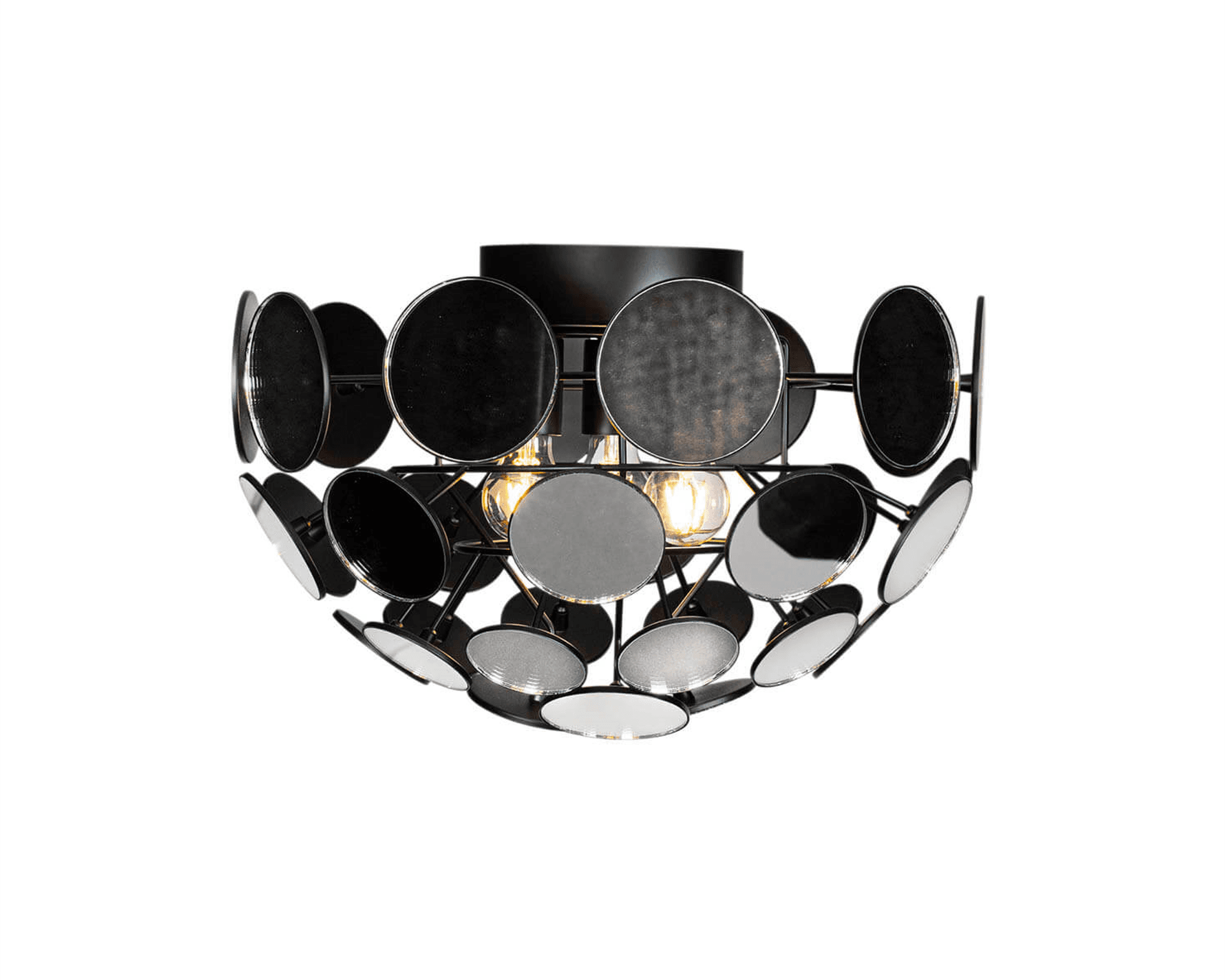 Bty Rydéns Vanita plafond ø 50 cm svart