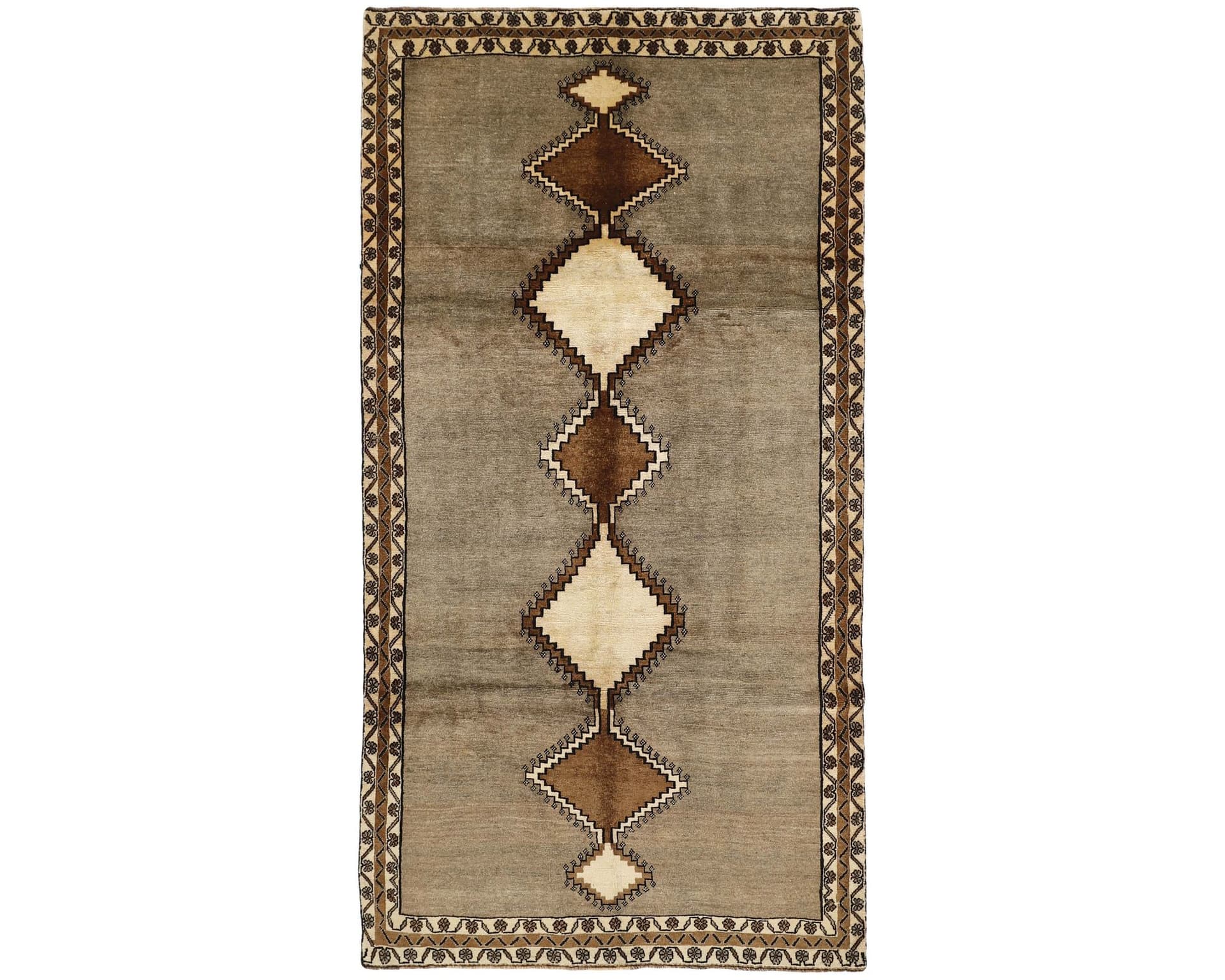Kashghai orientalisk matta 142 x 282 cm