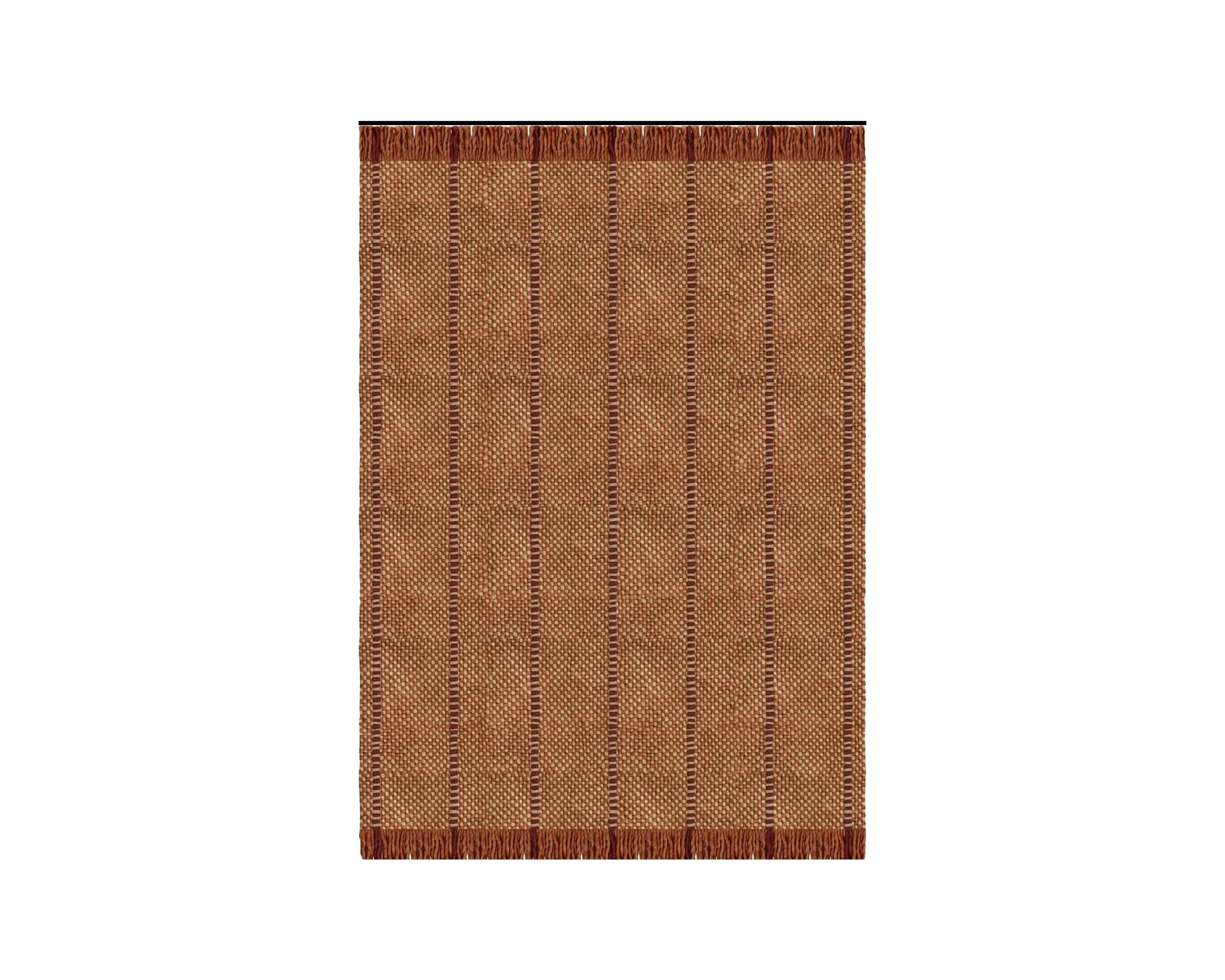 Layered Massproductions Cord ullmatta 250 x 380 cm Burgundy Rust