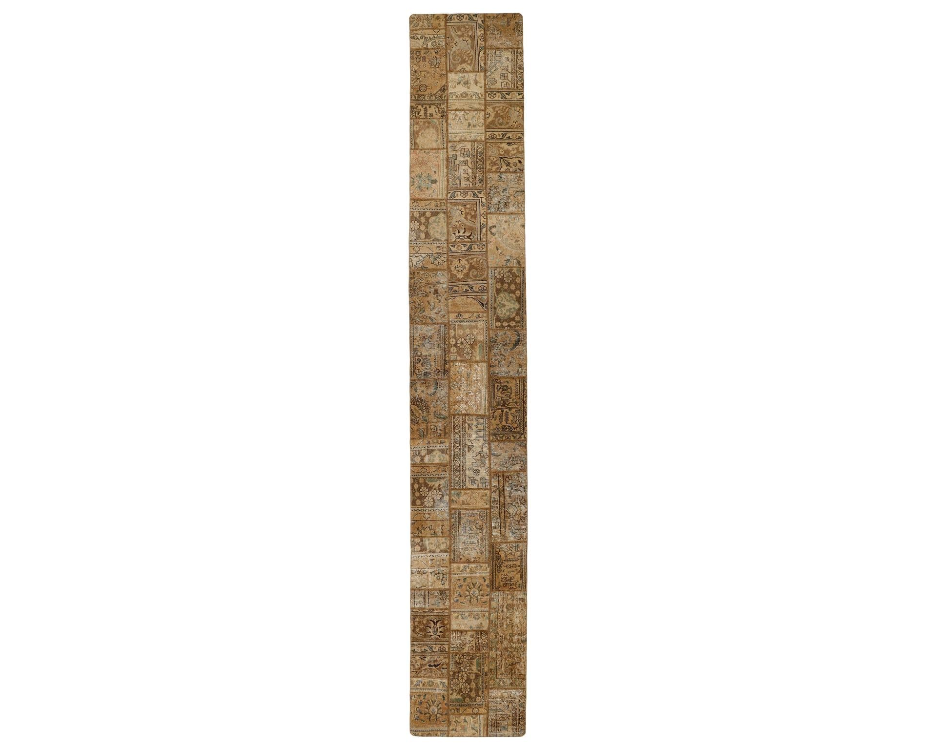 Vintage Patchwork orientalisk matta 80 x 505 cm