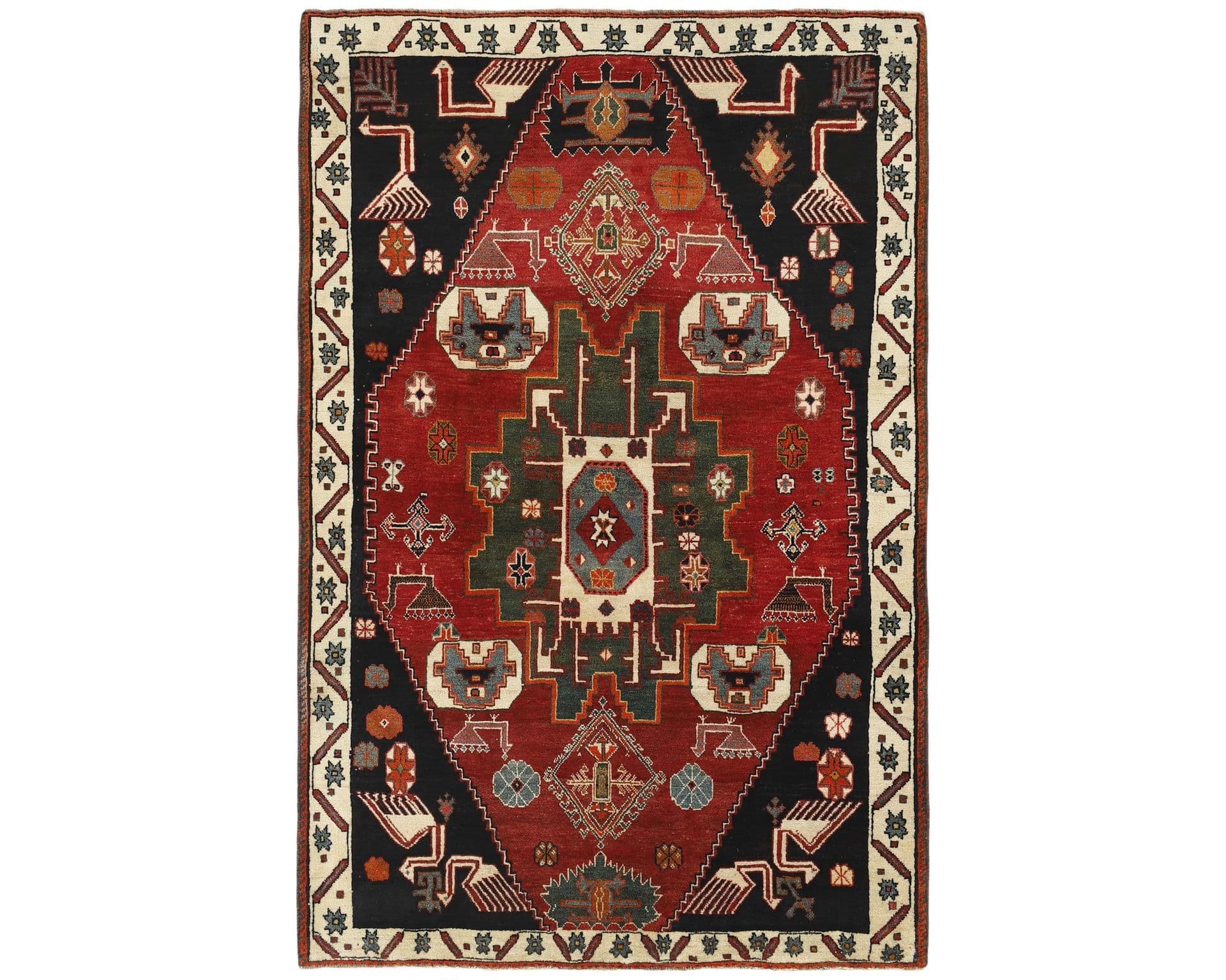 Kashghai orientalisk matta 138 x 212 cm
