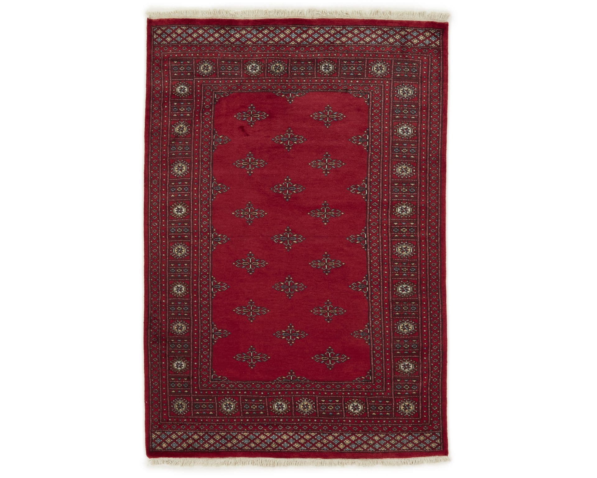 Pakistan handknotted orientalisk matta 140 x 204 cm