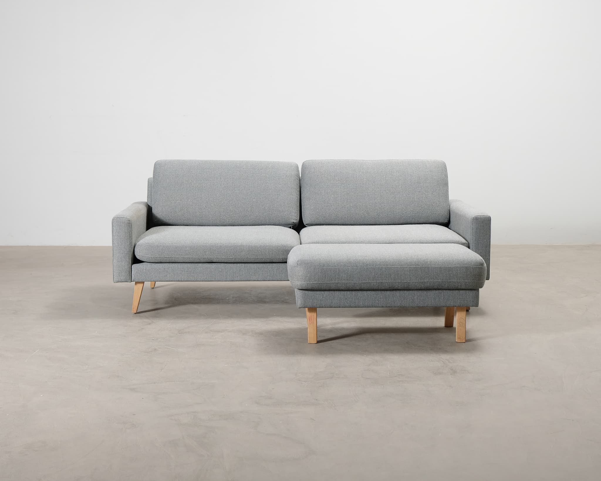 Skåne 2,5-sits soffa med fotpall