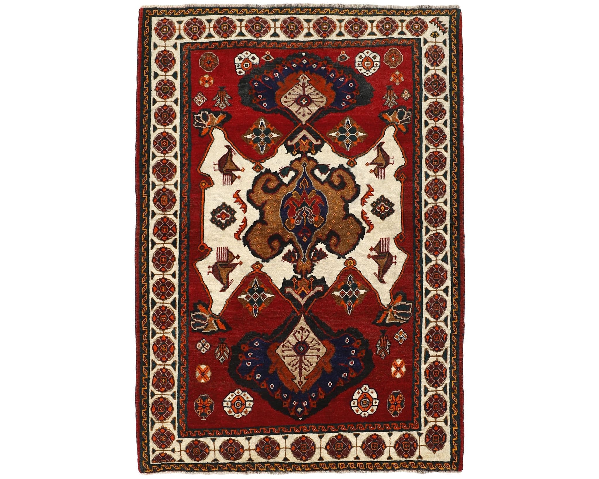 Shiraz orientalisk matta 126 x 188 cm