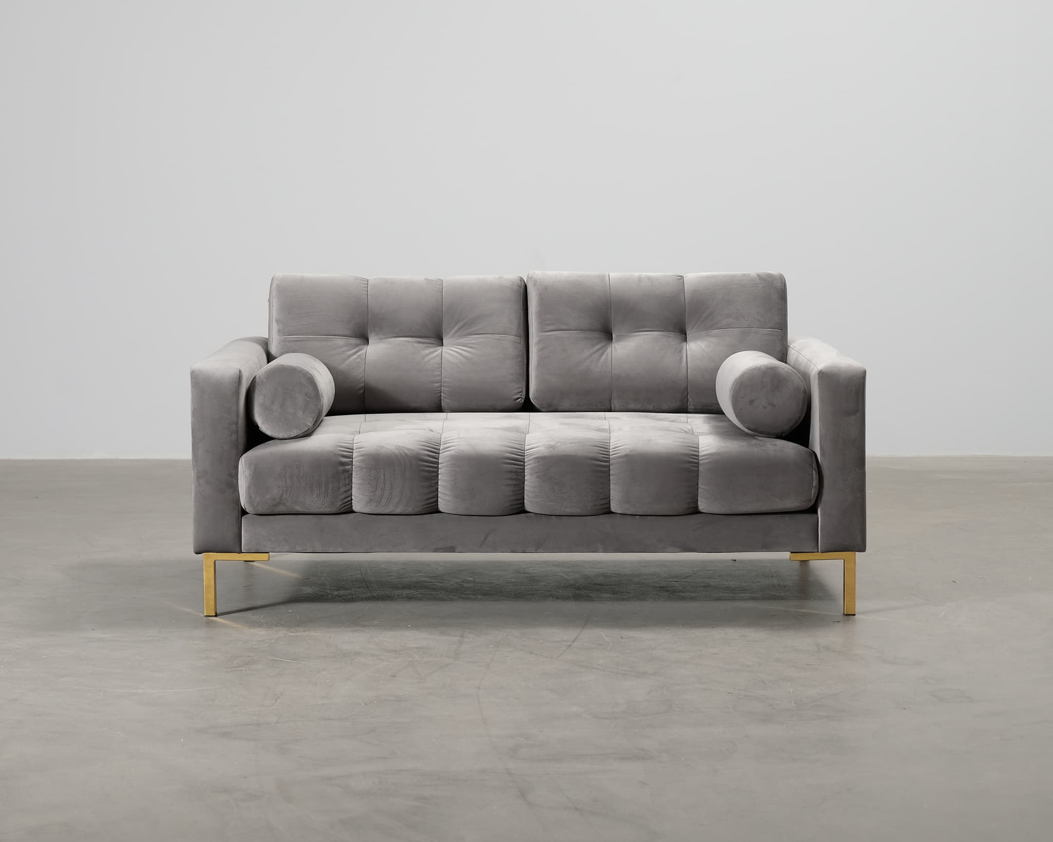 Cosmopolitan Design Bali 2-sits soffa grå