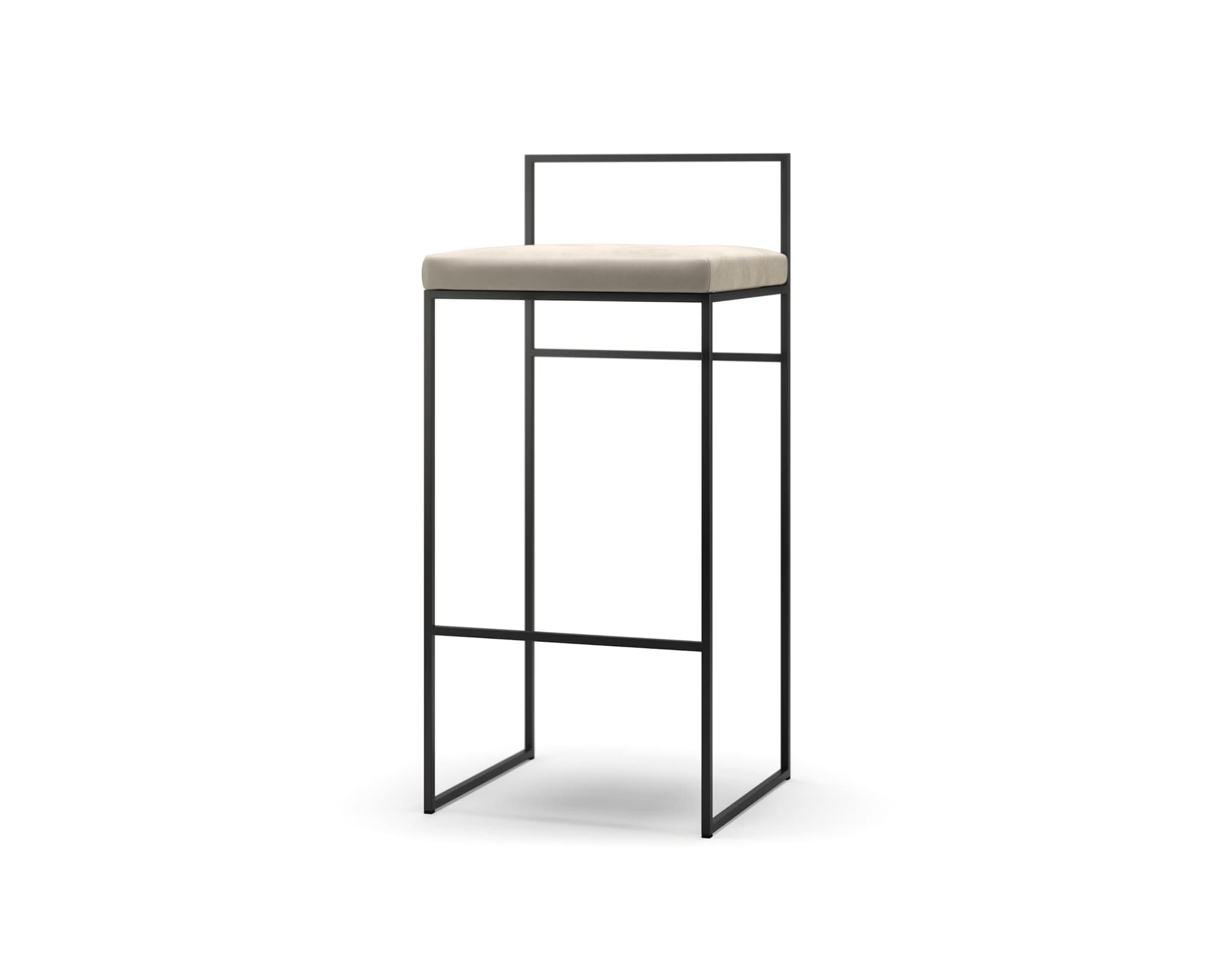 Department barpall beige / svart