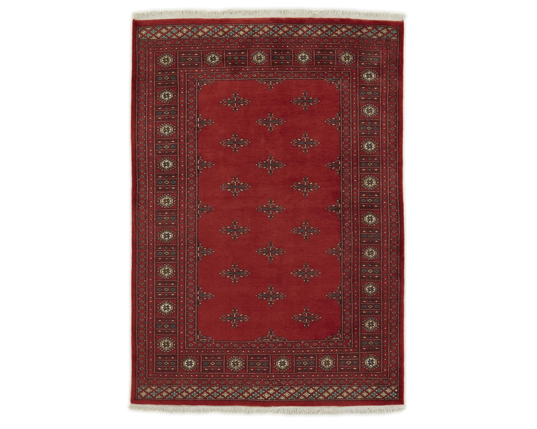 Pakistan handknotted orientalisk matta 140 x 202 cm