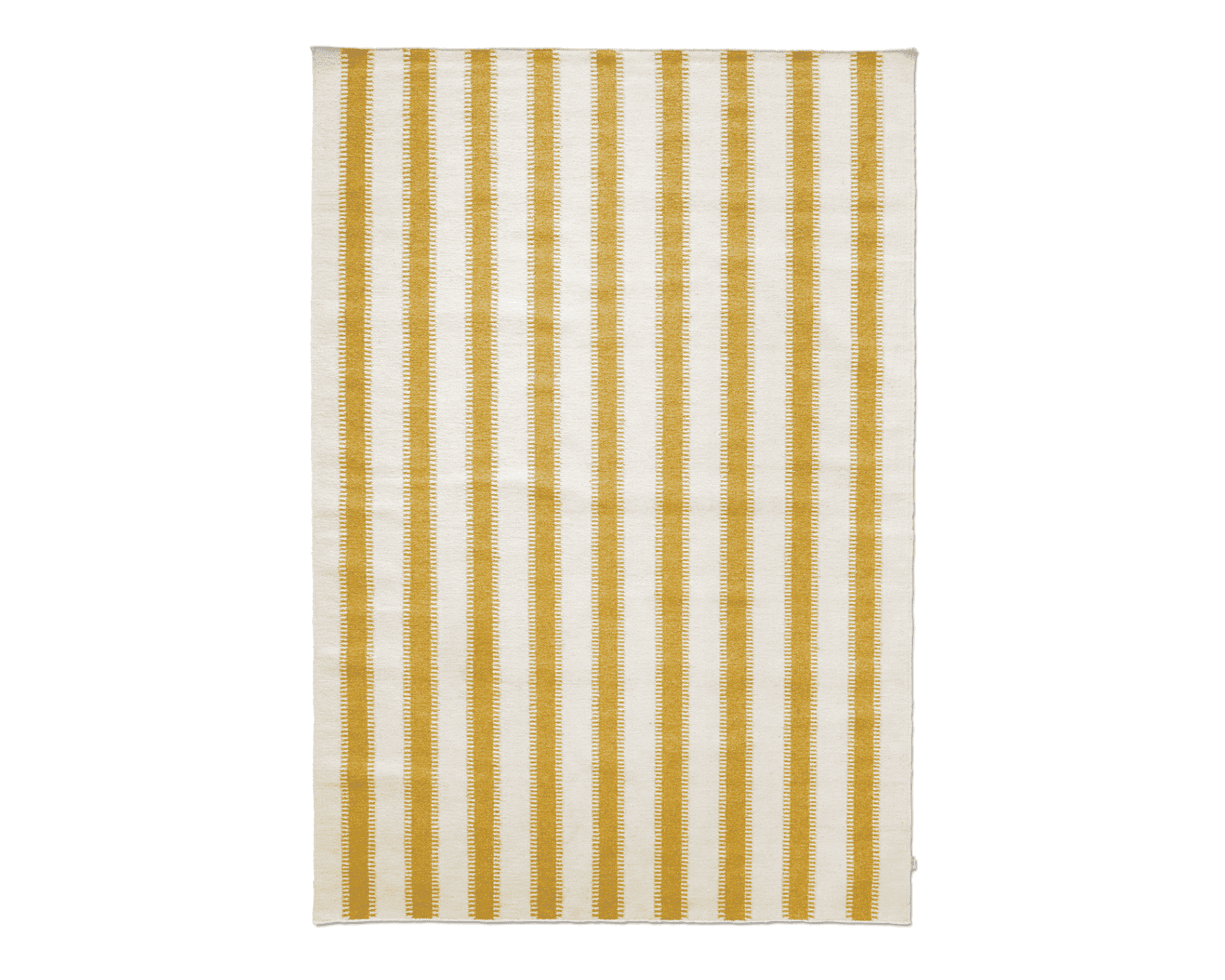 Classic Collection Stripes matta 170 x 230 cm gul