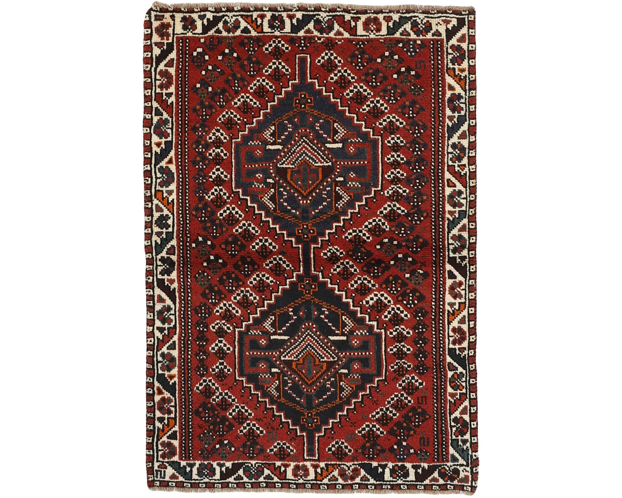 Shiraz orientalisk matta 97 x 142 cm