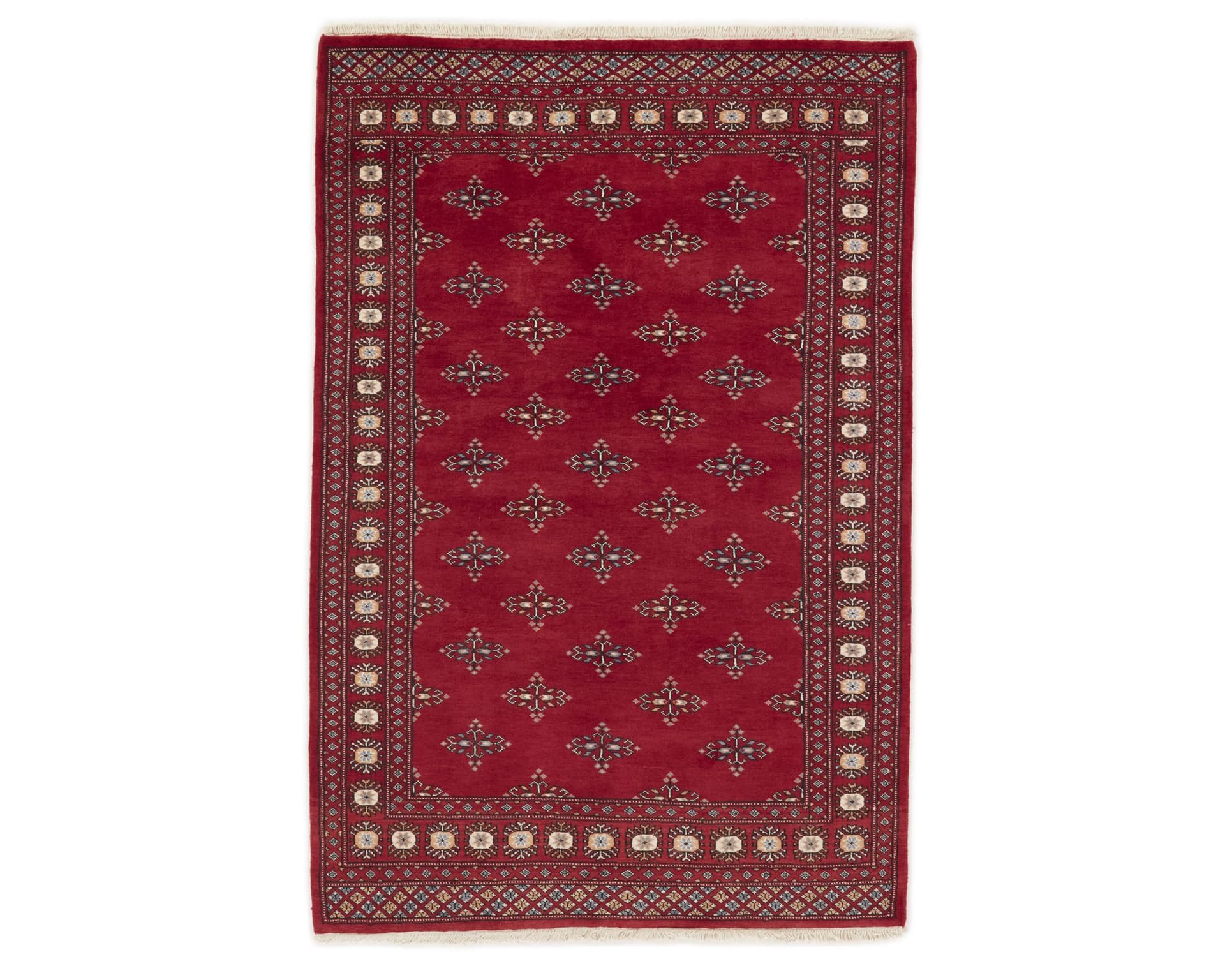 Pakistan handknotted orientalisk matta 140 x 209 cm
