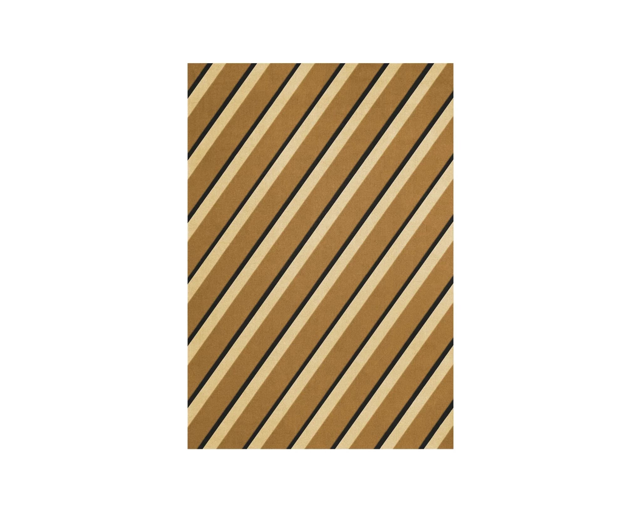 Layered Teklan Diagonal ullmatta 180 x 275 cm Sand