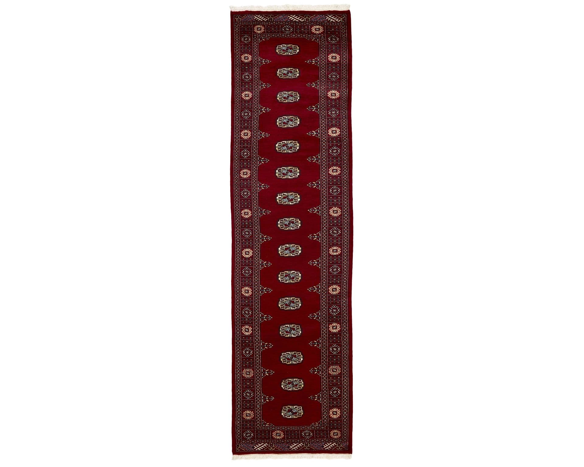 Pakistan handknotted orientalisk matta 79 x 304 cm