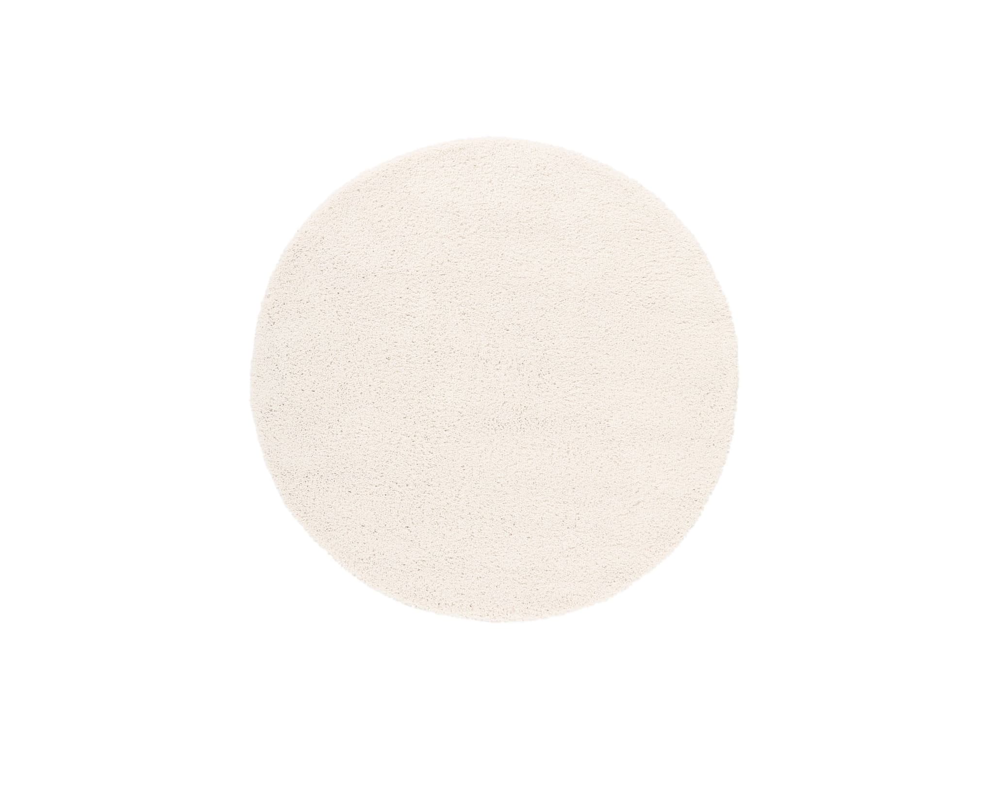 Rugvista Essential Comfy ryamatta ø 250 cm vit