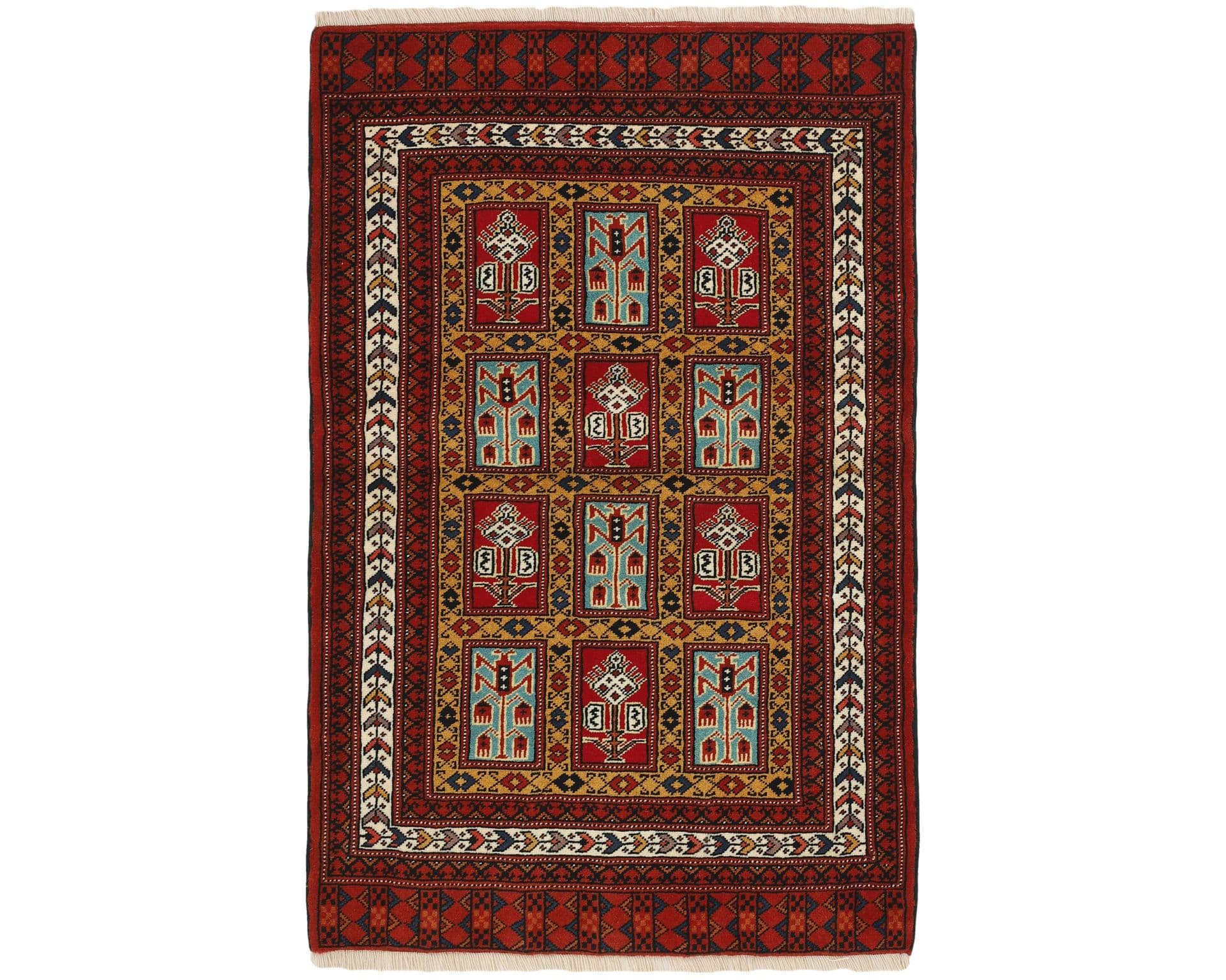 Torkaman Fine orientalisk matta 86 x 129 cm