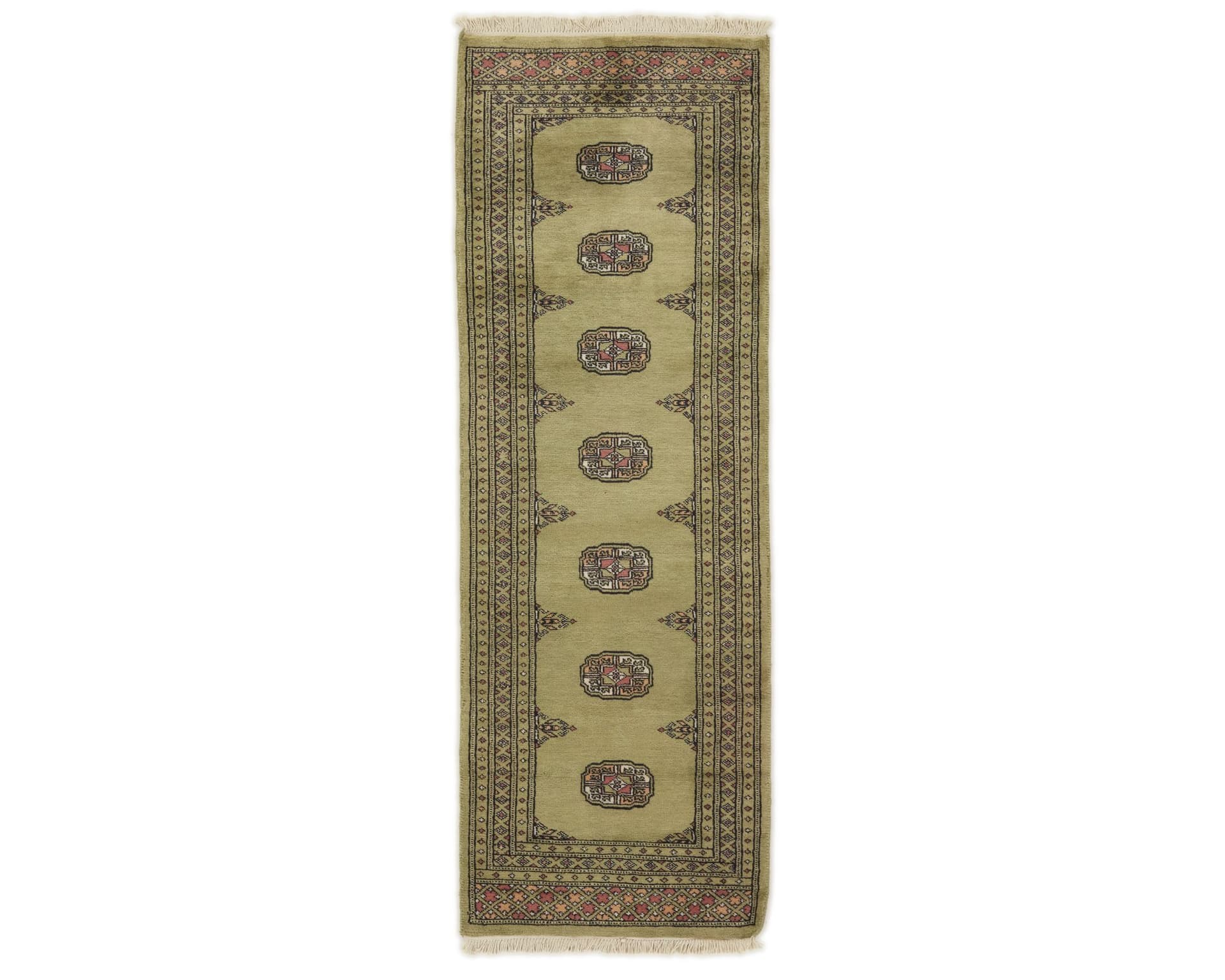 Pakistan handknotted orientalisk matta 64 x 183 cm