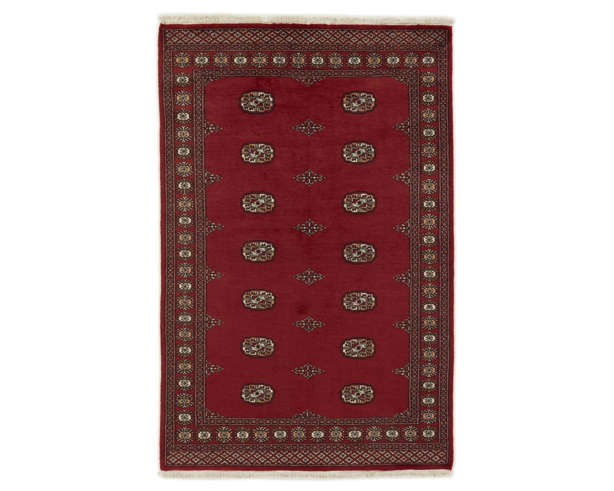 Pakistan handknotted orientalisk matta 138 x 210 cm