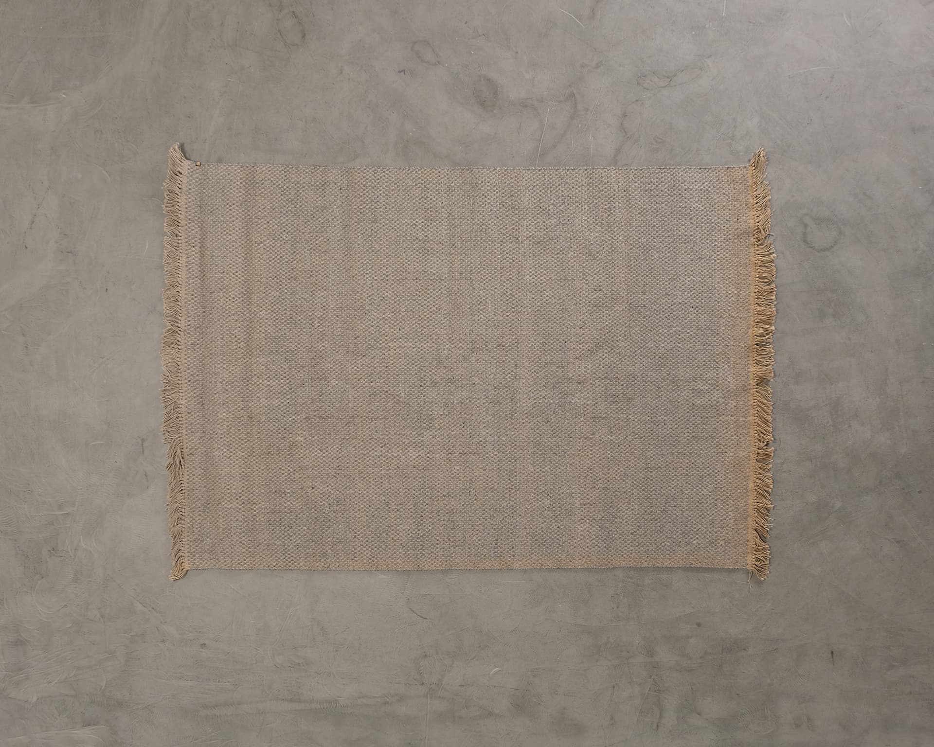 GOF WoolJute matta 170 x 240 cm grå