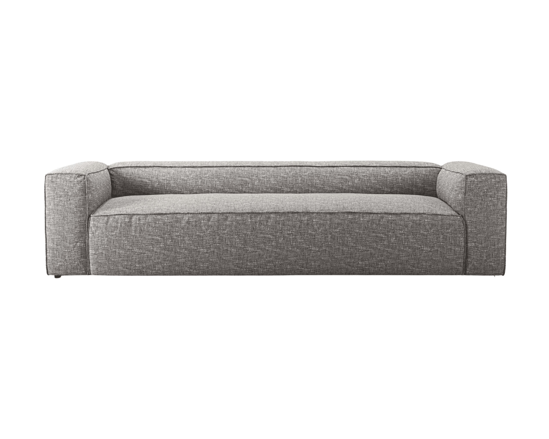 Decotique Grand 3-sits soffa grå