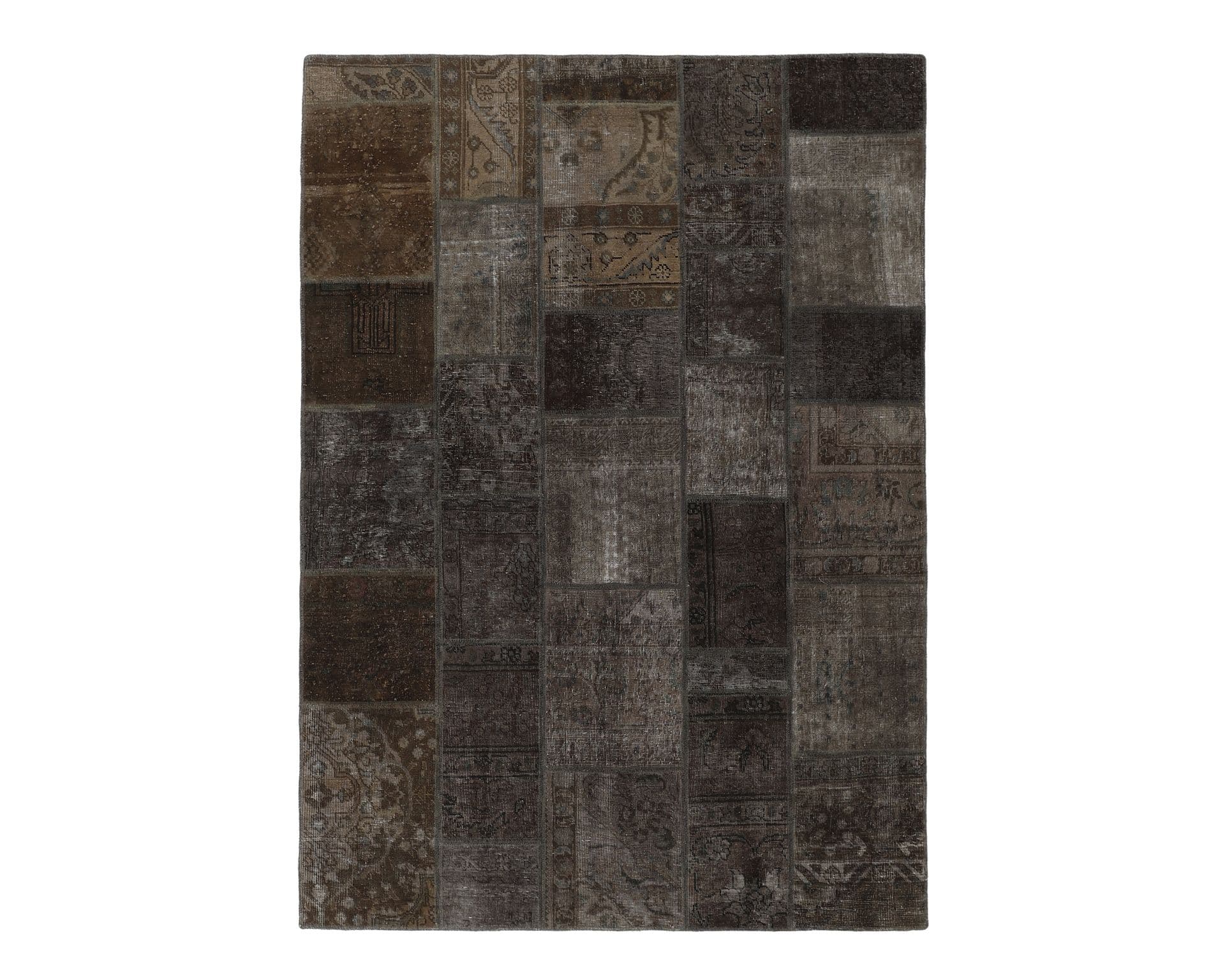 Vintage Patchwork orientalisk matta 174 x 243 cm