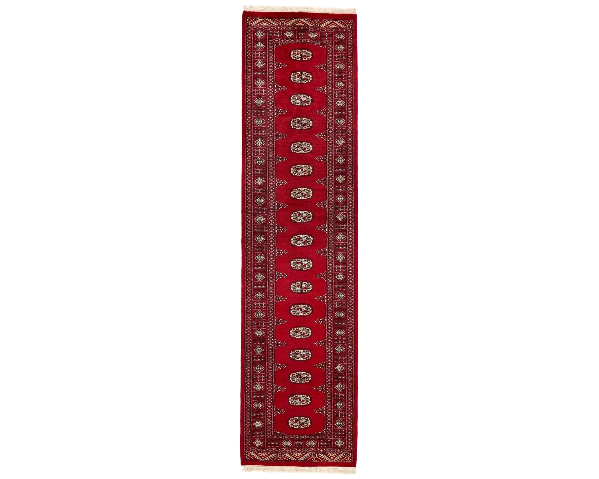 Pakistan handknotted orientalisk matta 80 x 311 cm