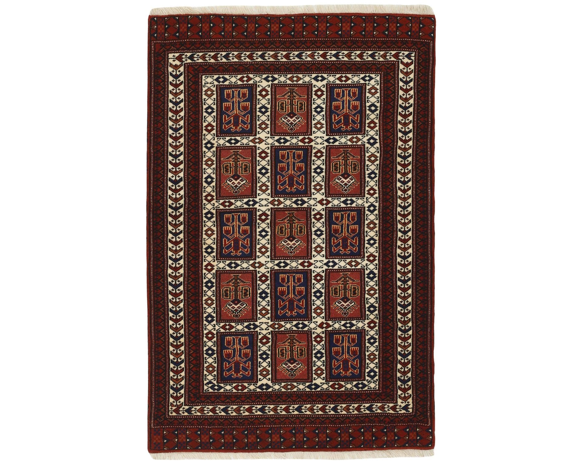 Torkaman Fine orientalisk matta 84 x 128 cm