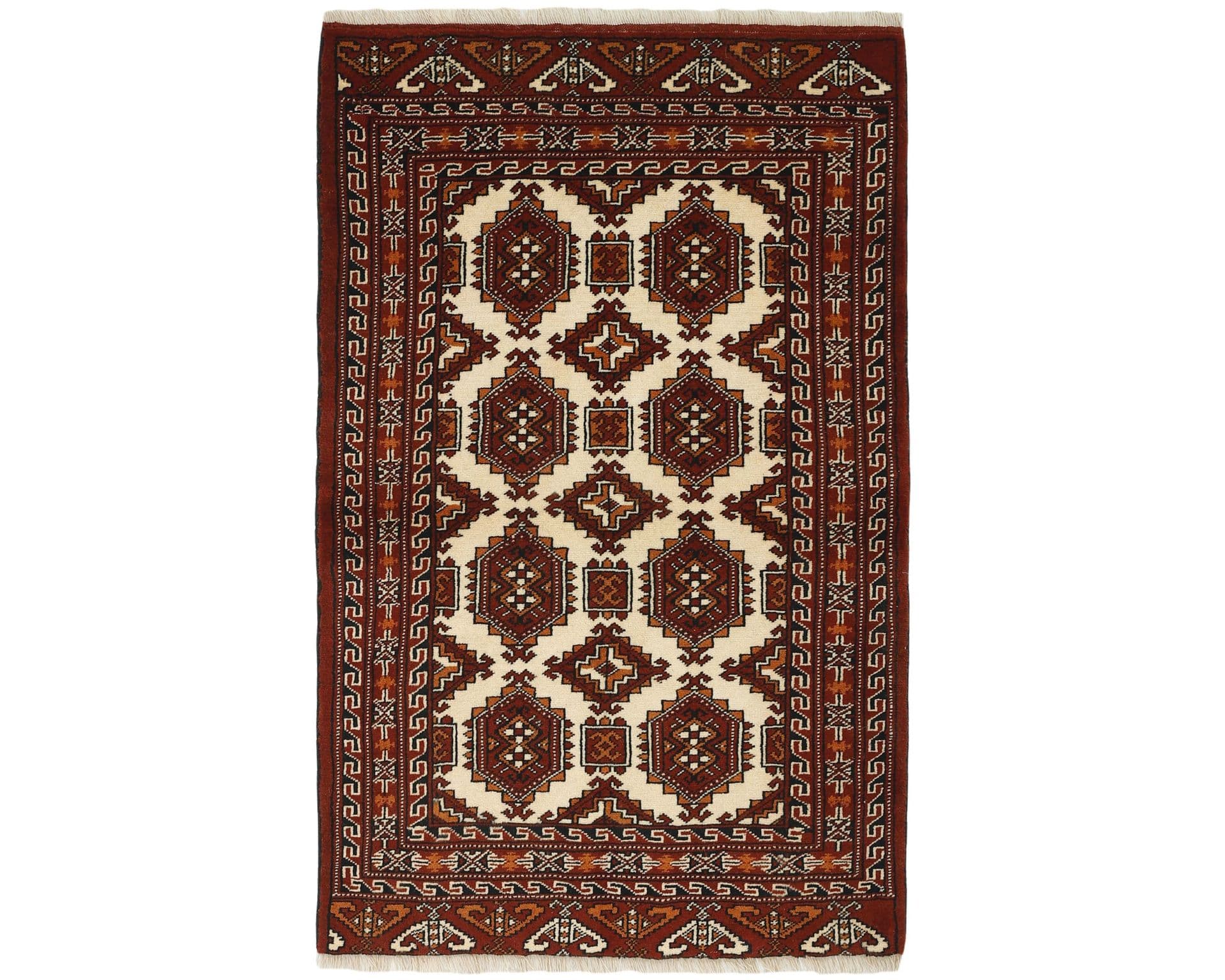 Torkaman Fine orientalisk matta 81 x 126 cm