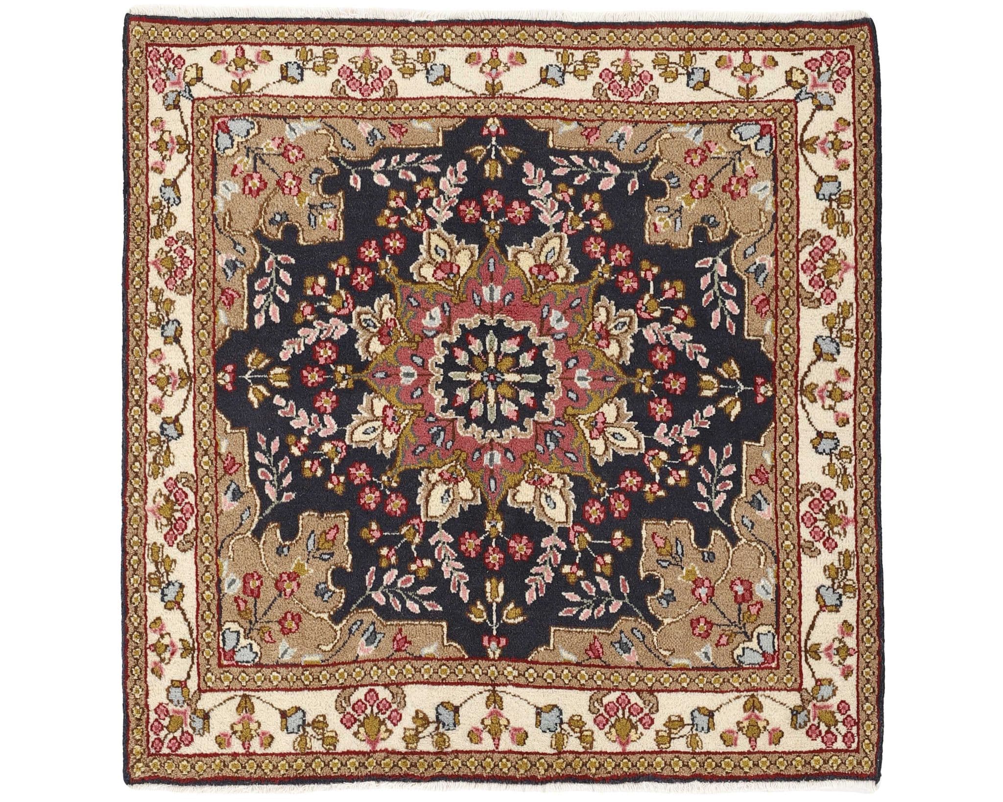 Kerman orientalisk matta 143 x 140 cm