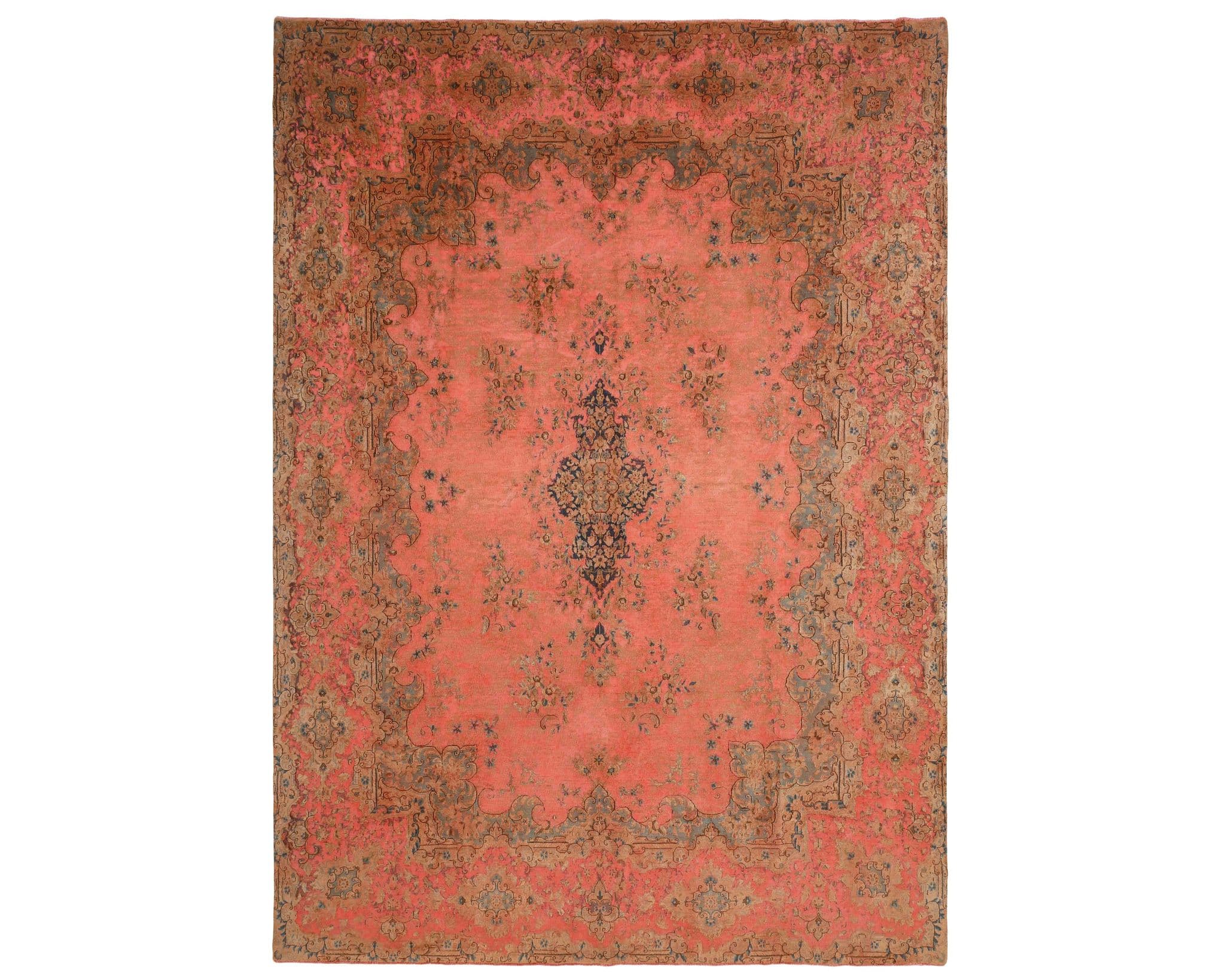 Vintage Kerman orientalisk matta 293 x 413 cm
