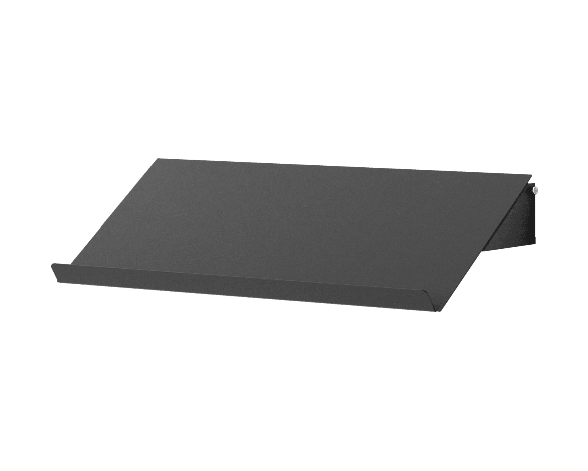 New Works Slanted hylla svart