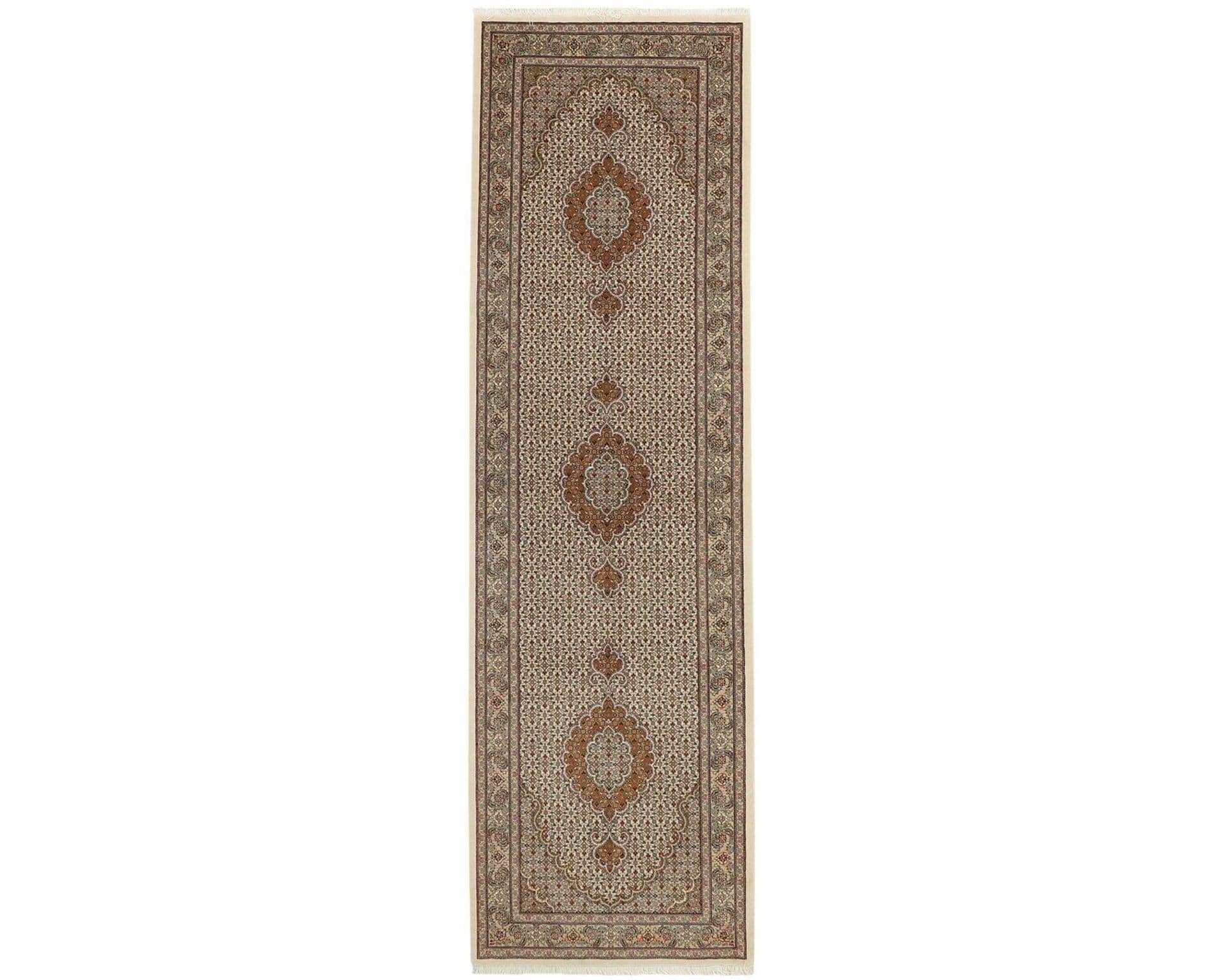 Tabriz 50 Mahi orientalisk matta 92 x 302 cm