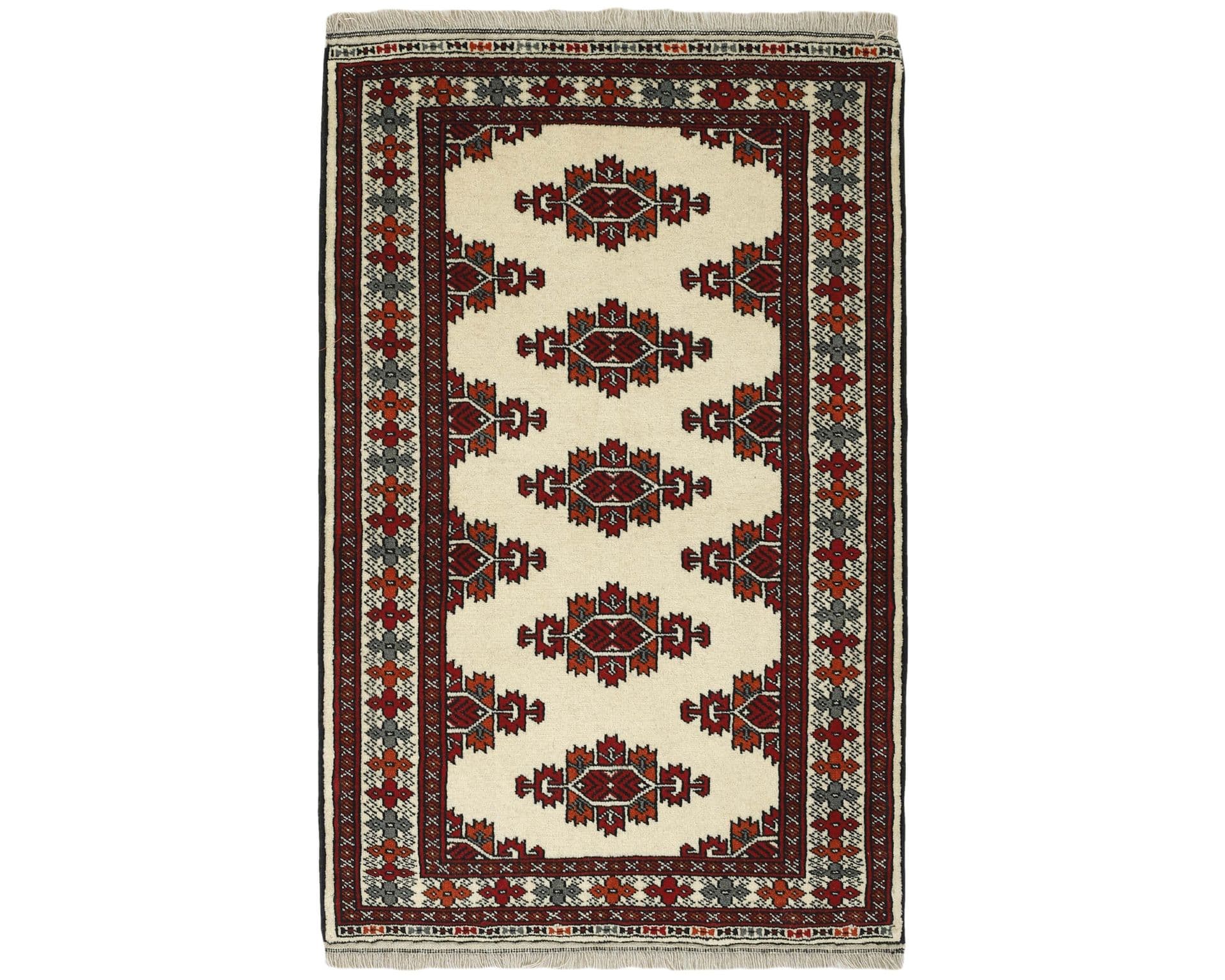 Torkaman Fine orientalisk matta 83 x 126 cm