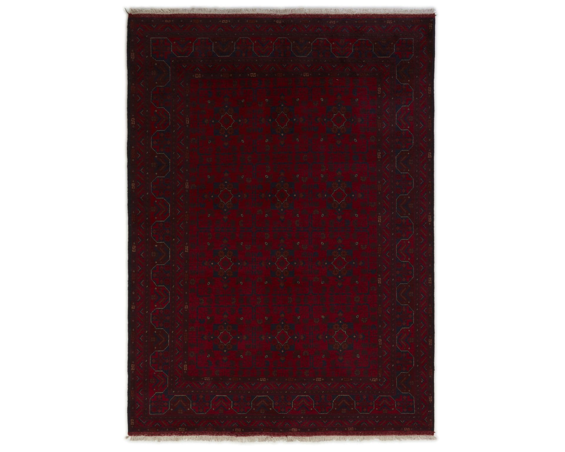 Old Afghan orientalisk matta 174 x 234 cm