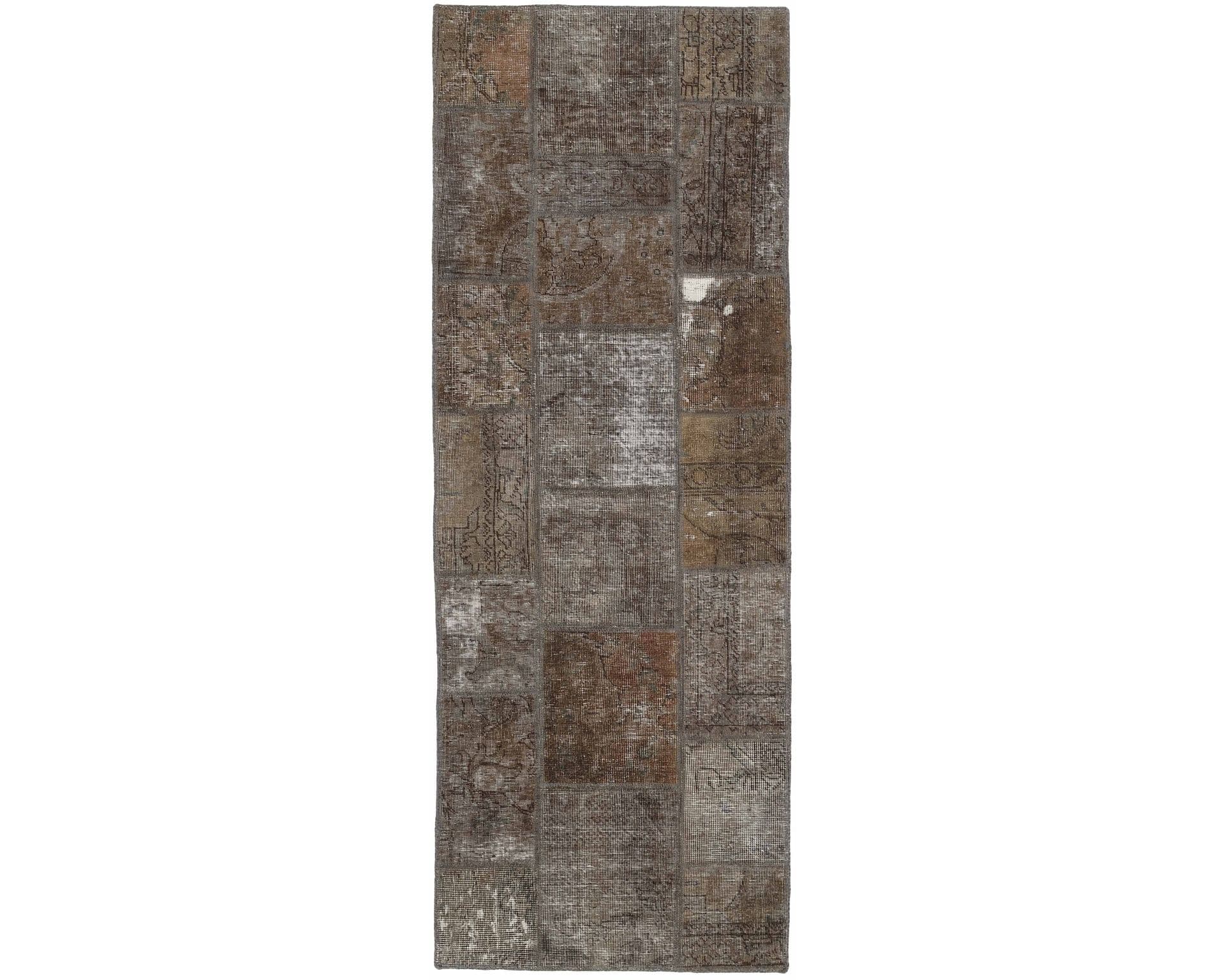 Vintage Patchwork orientalisk matta 73 x 205 cm