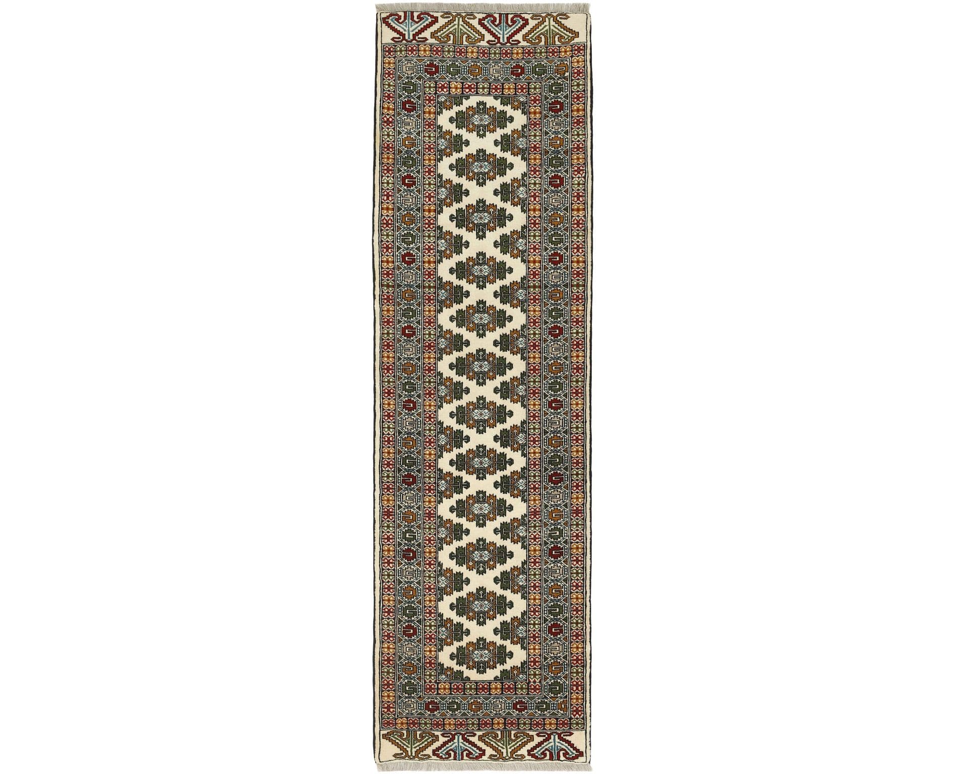 Torkaman Fine orientalisk matta 86 x 299 cm