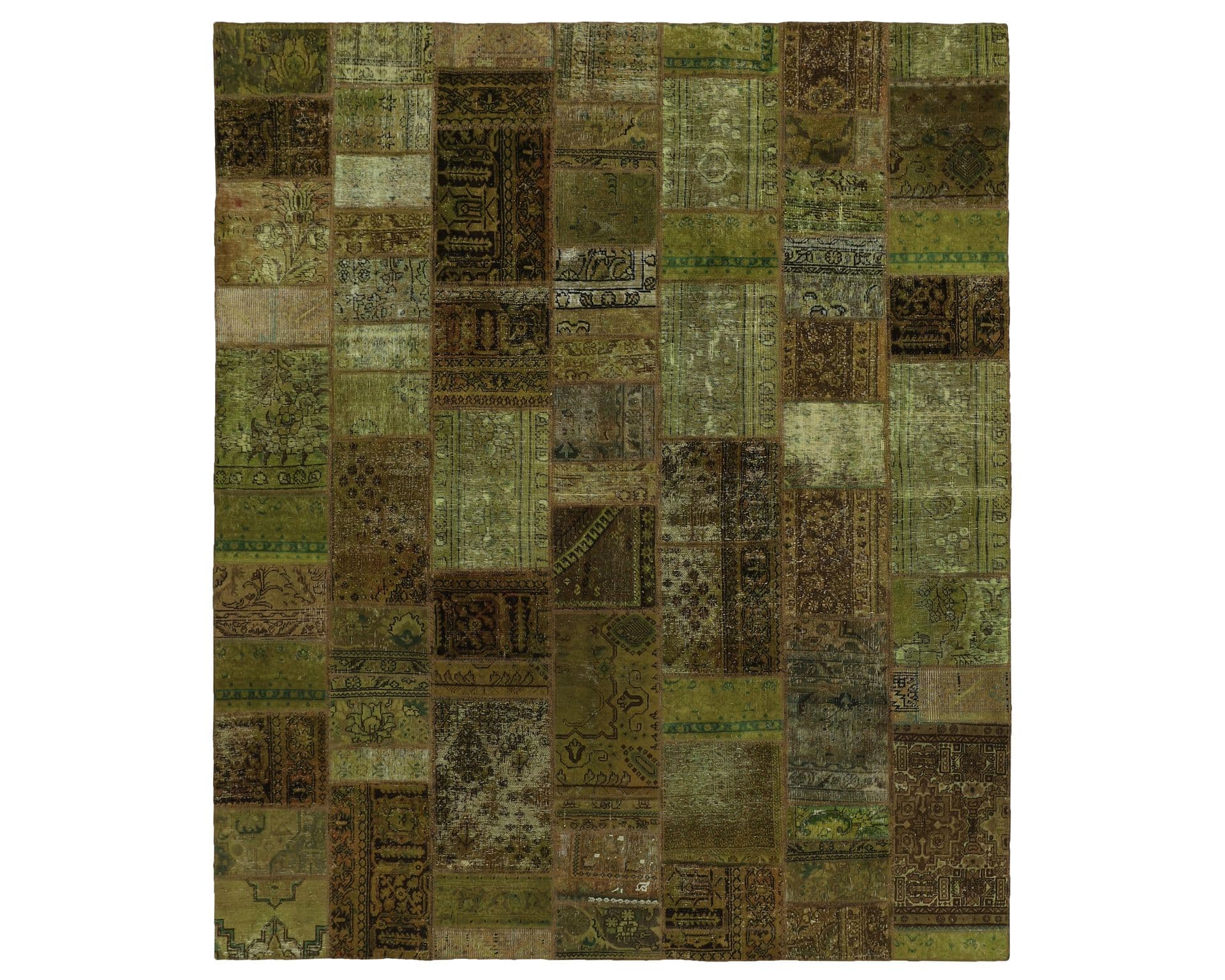 Vintage Patchwork orientalisk matta 251 x 300 cm