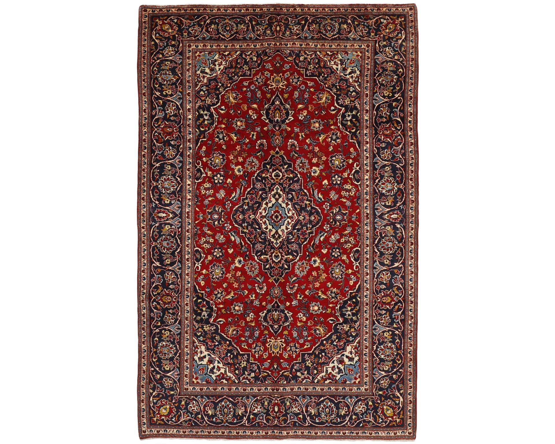 Keshan orientalisk matta 198 x 304 cm