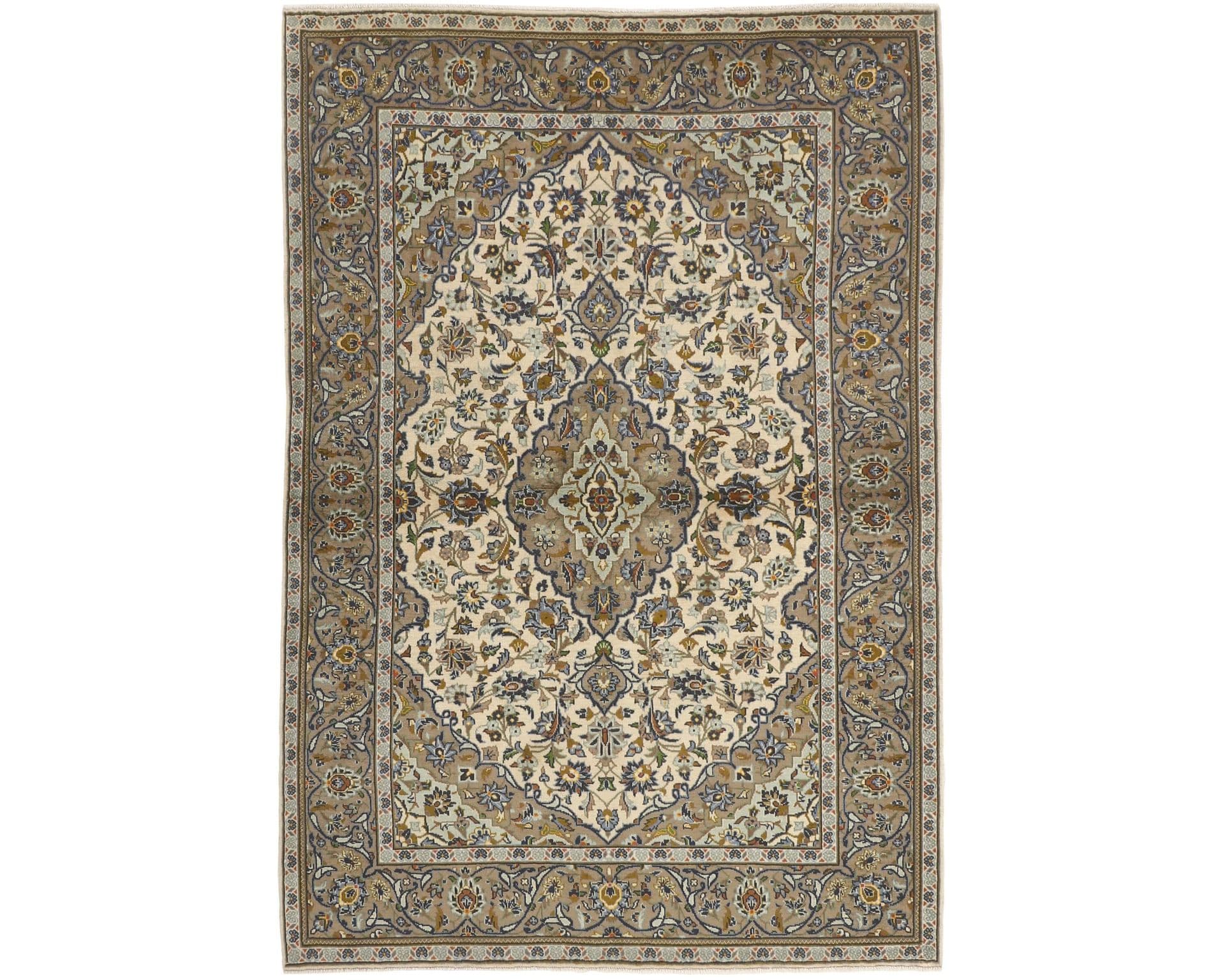 Keshan Fine orientalisk matta 142 x 209 cm