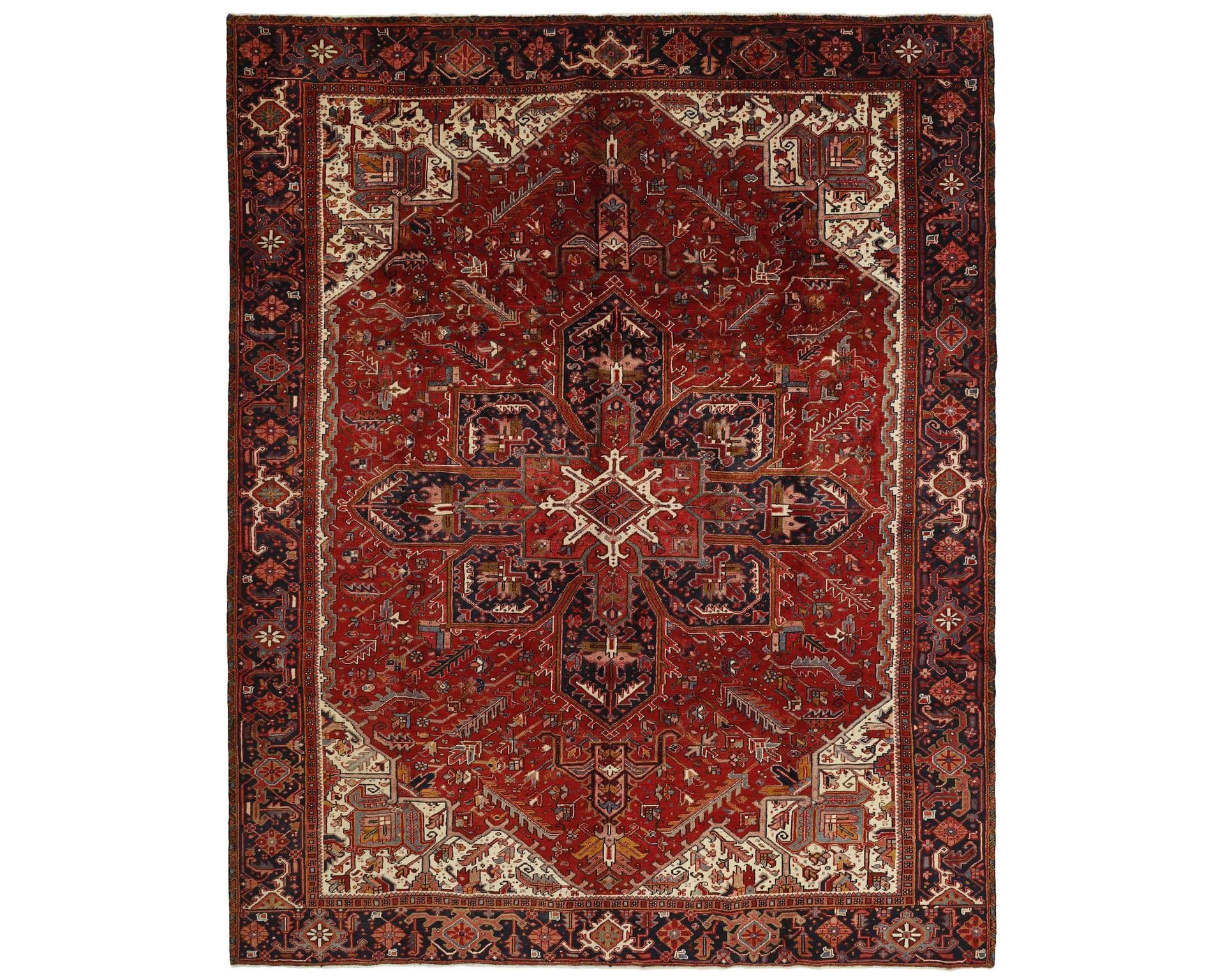 Heriz orientalisk matta 314 x 387 cm