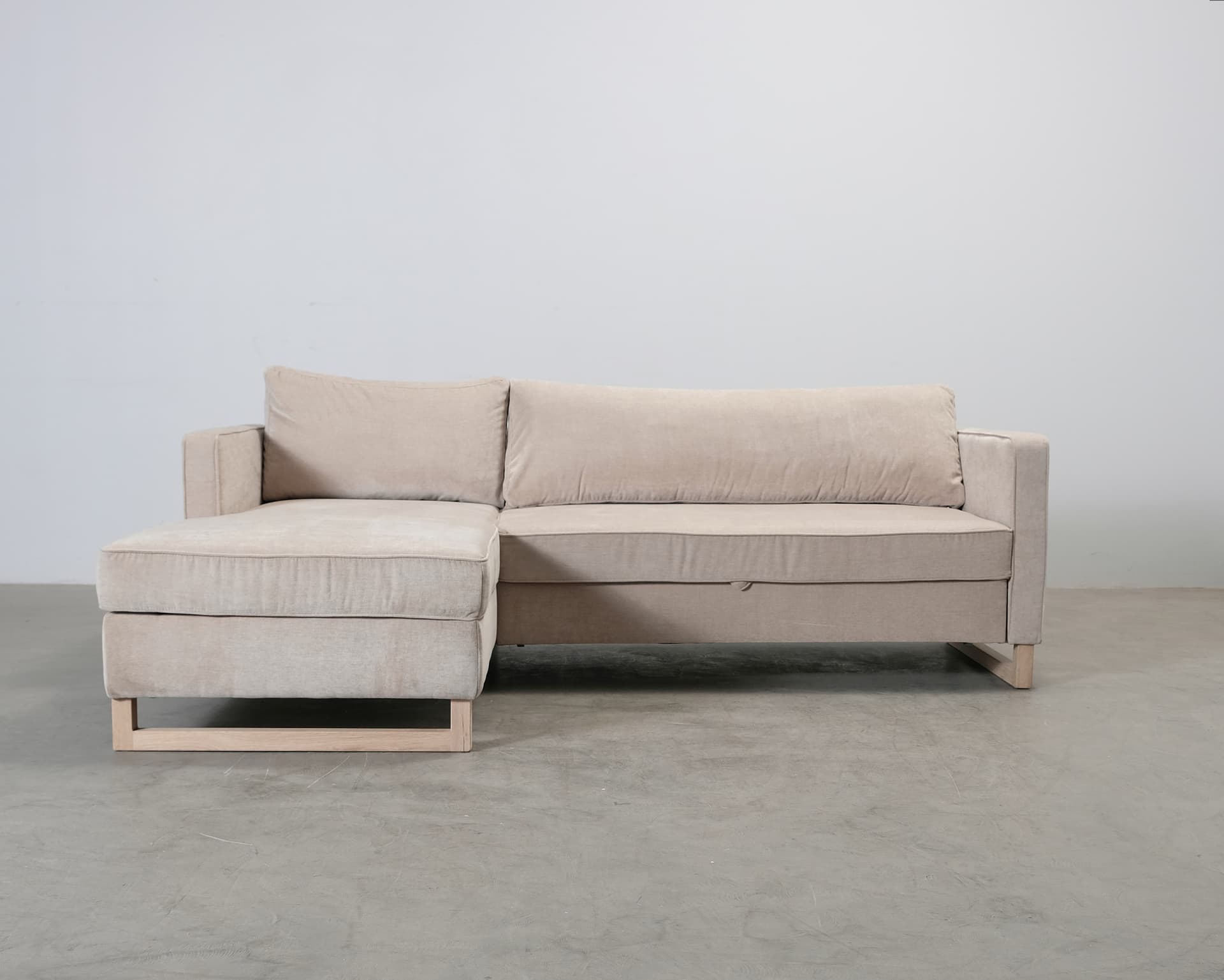 Sofacompany Madison 3-sits bäddsoffa med divan beige