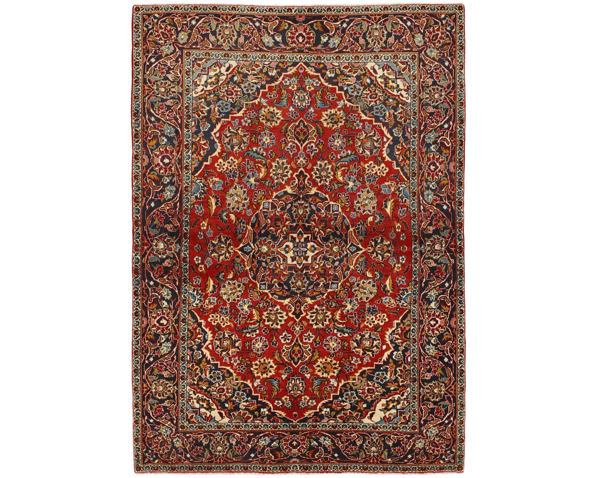 Keshan orientalisk matta 142 x 208 cm