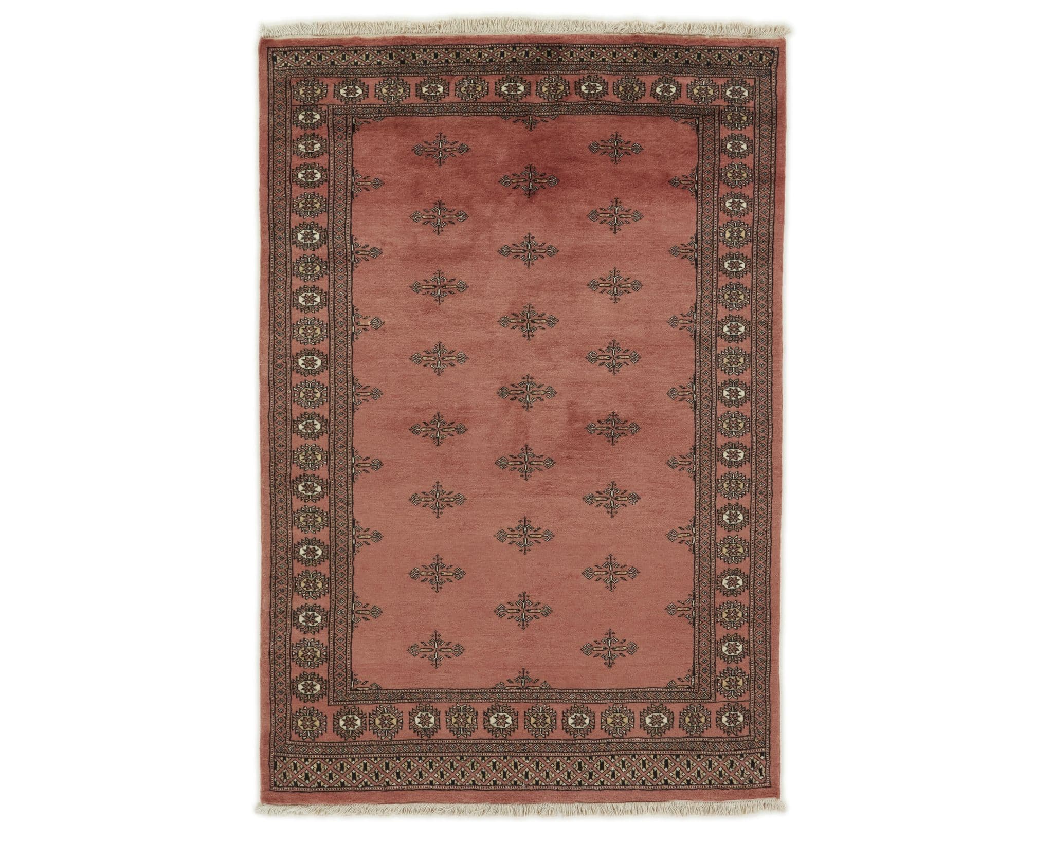 Pakistan handknotted orientalisk matta 141 x 208 cm