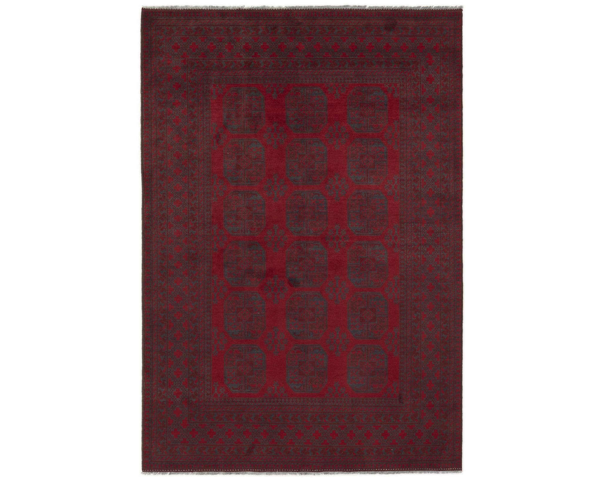 Aktscha orientalisk matta 199 x 288 cm