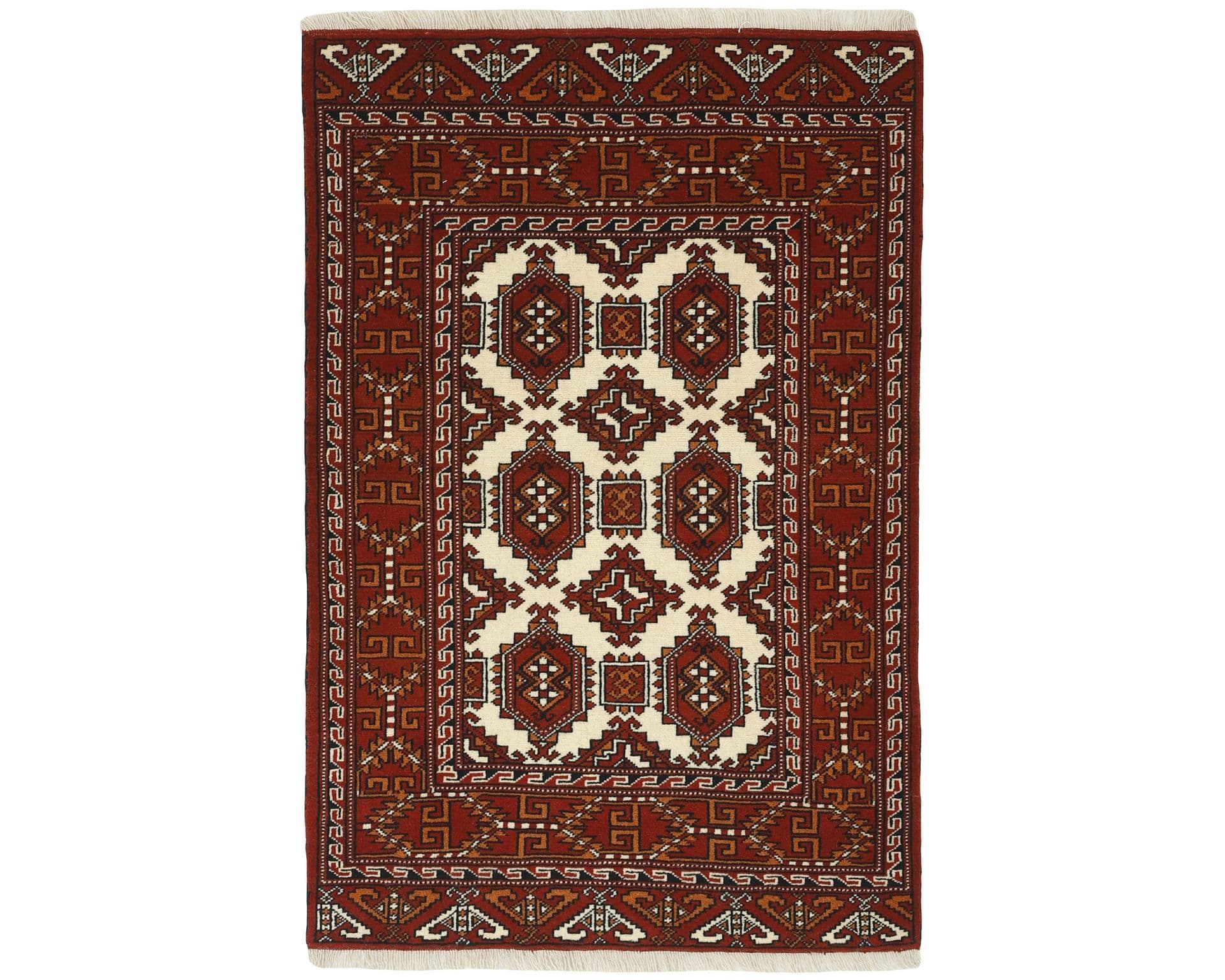 Torkaman Fine orientalisk matta 84 x 126 cm