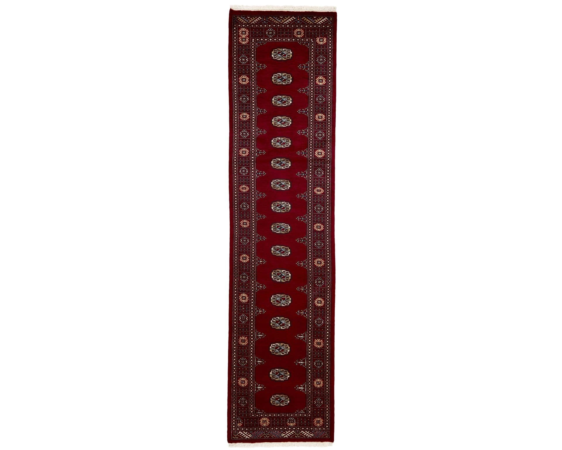 Pakistan handknotted orientalisk matta 78 x 319 cm