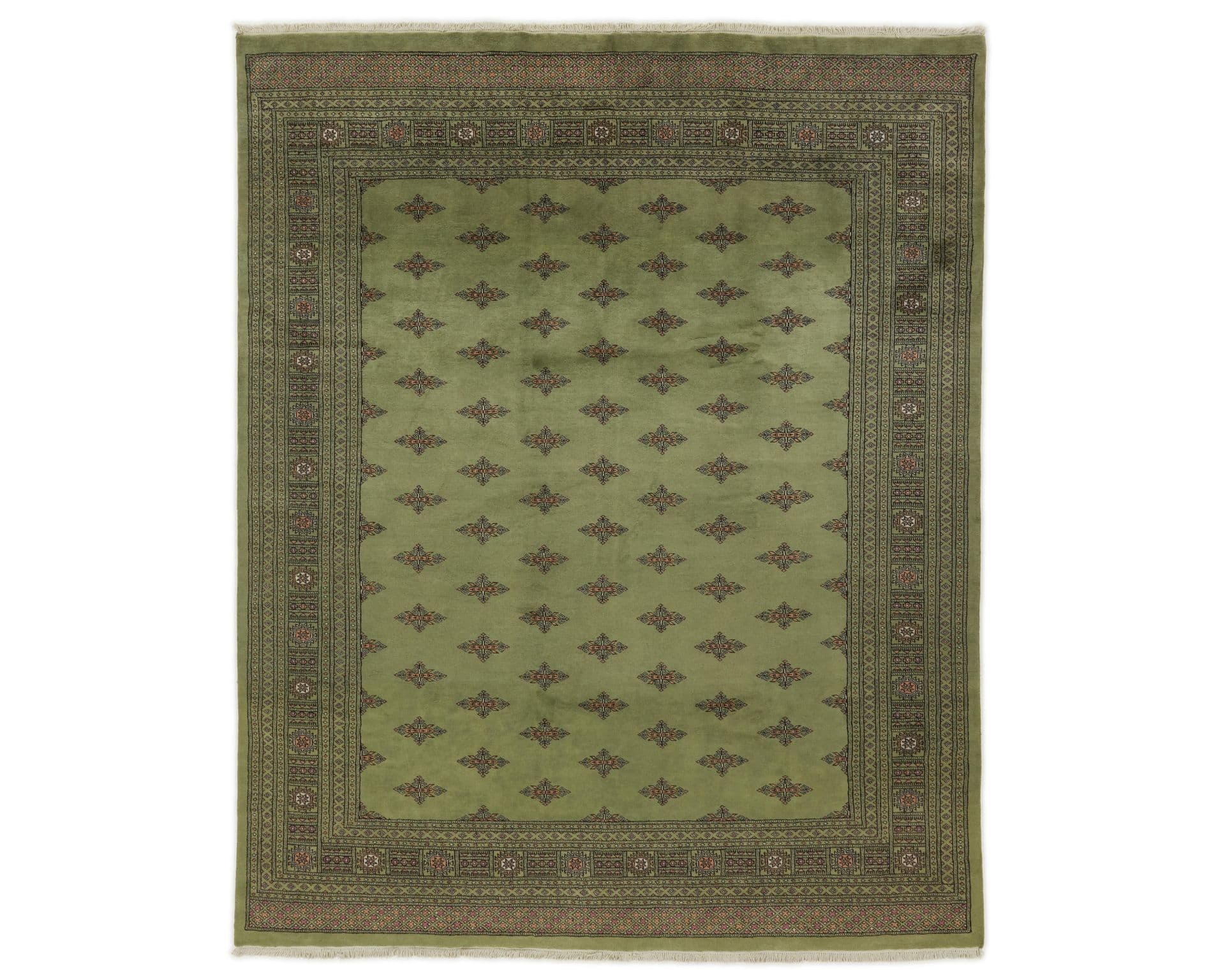 Pakistan handknotted orientalisk matta 242 x 300 cm