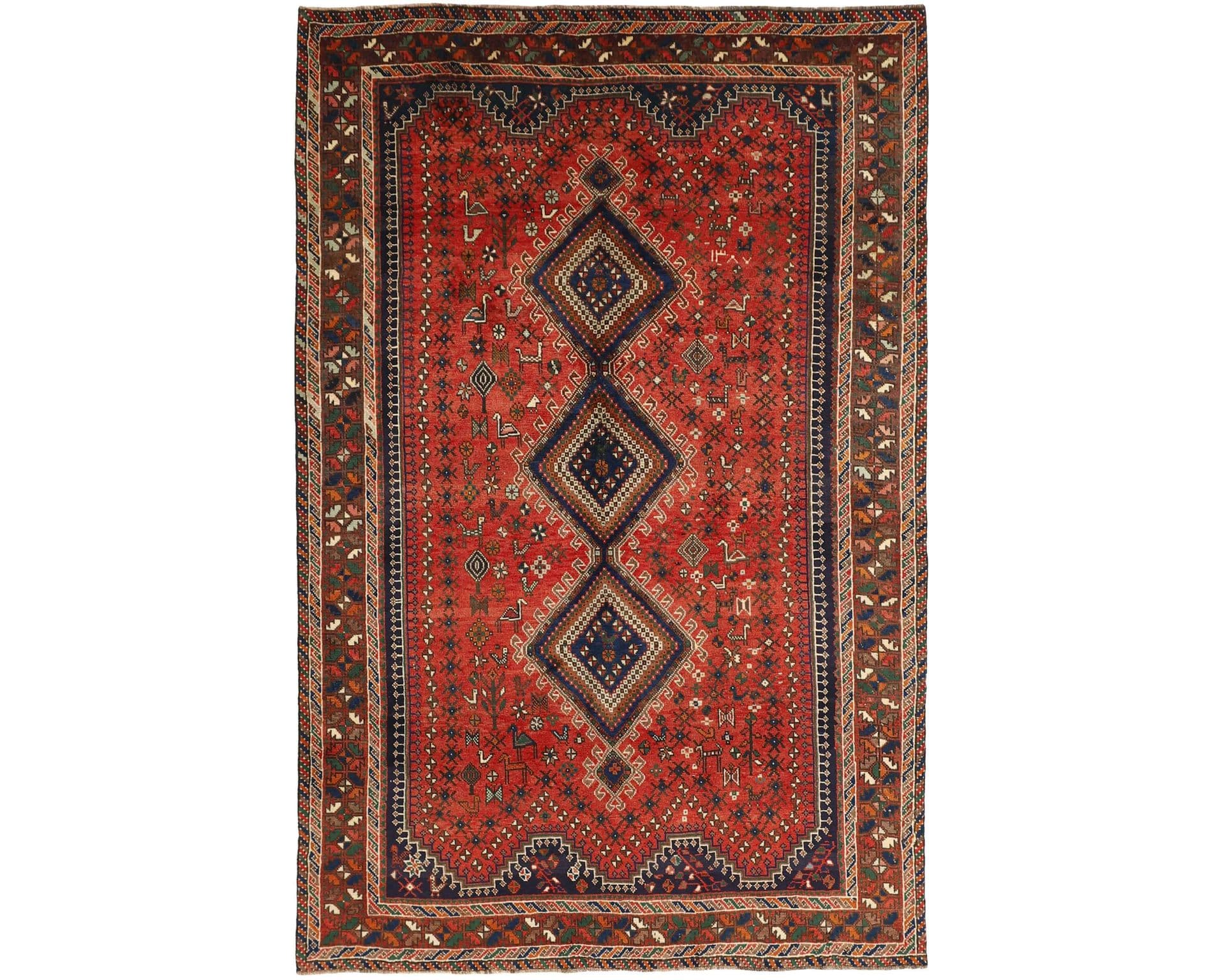 Shiraz orientalisk matta 177 x 270 cm