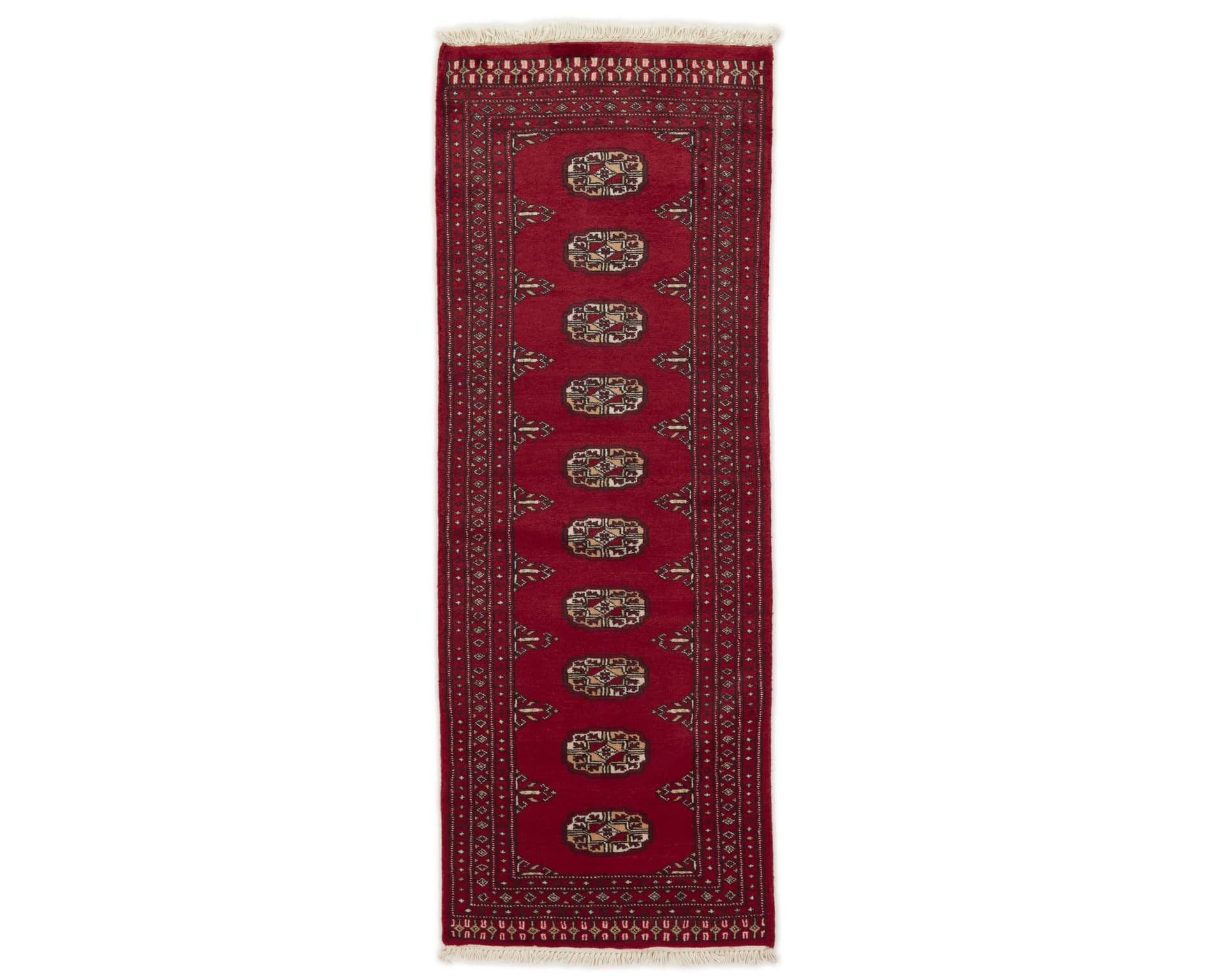Pakistan handknotted orientalisk matta 63 x 174 cm