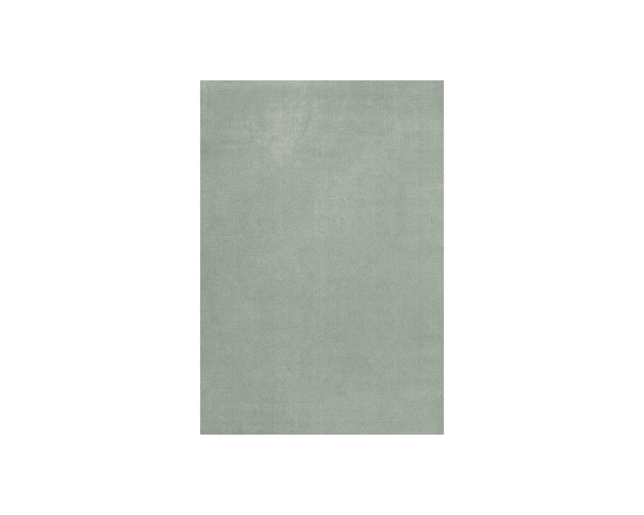 Layered Solid Wool matta 200 x 300 cm Sage
