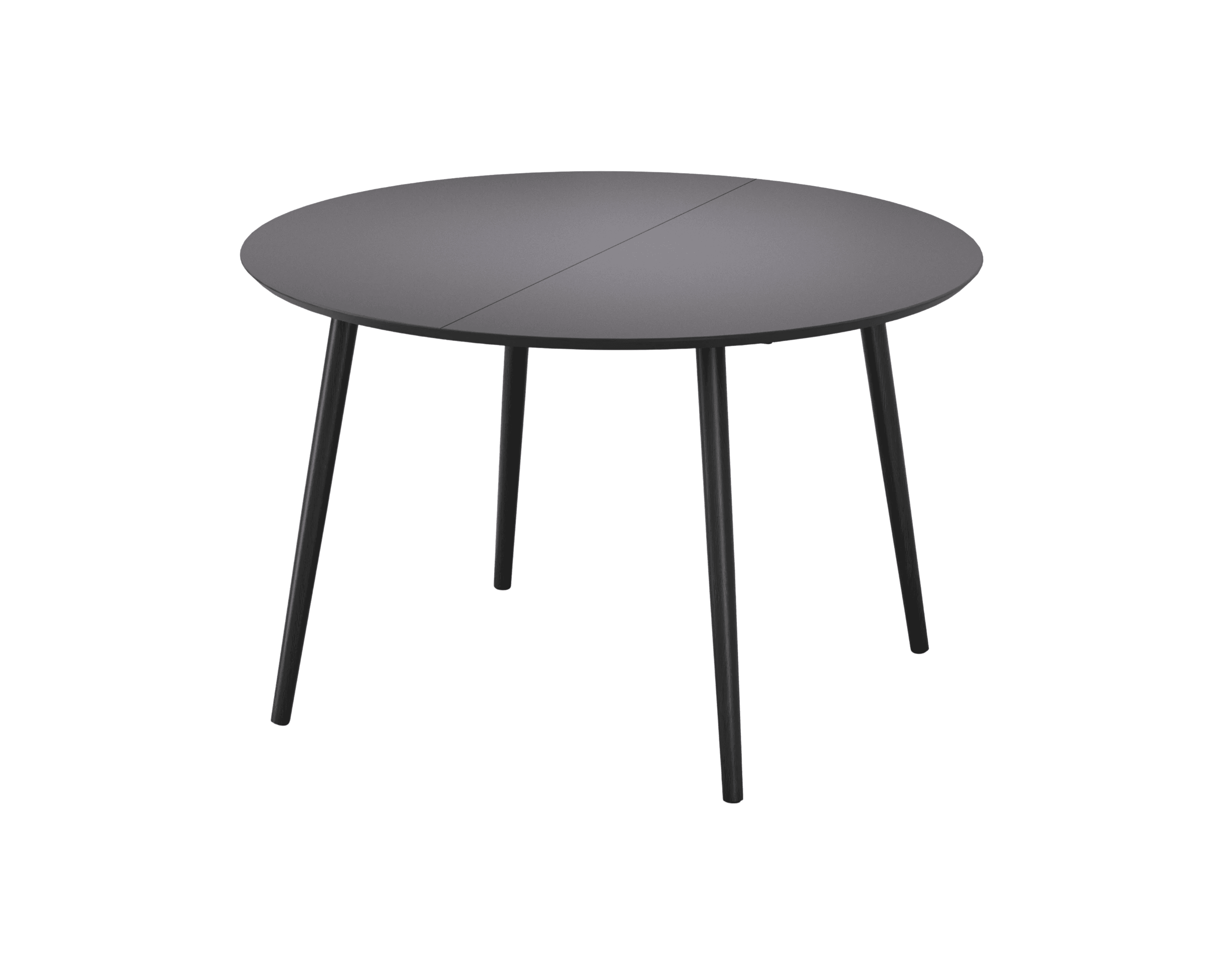Sofacompany Amelia förlängningsbart matbord 120–170 cm svart