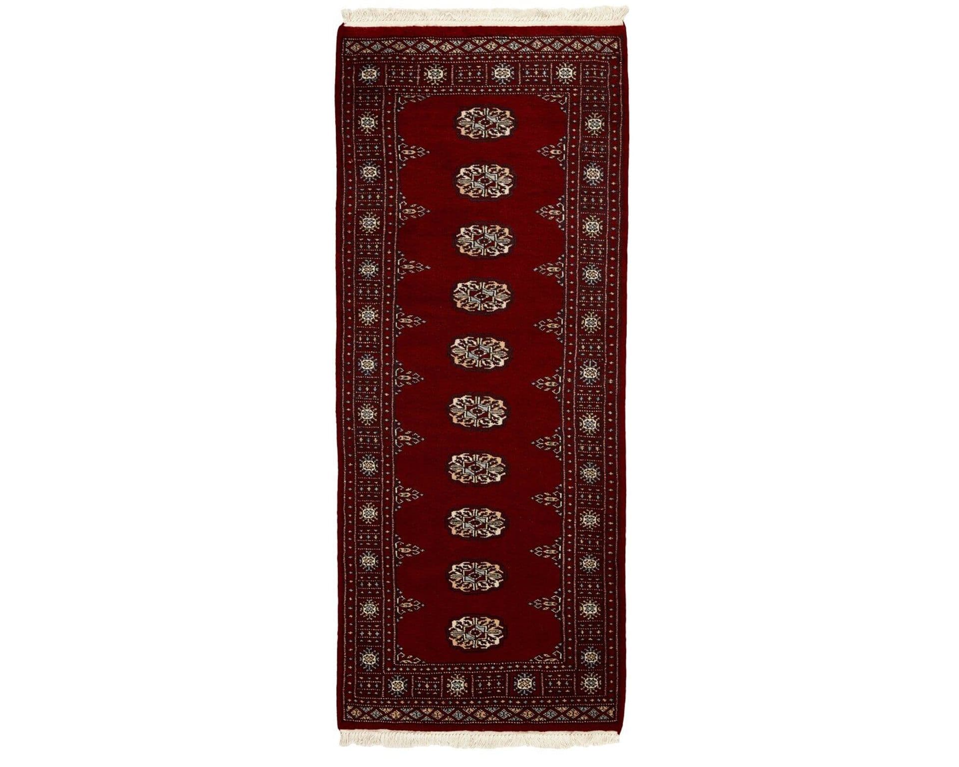 Pakistan handknotted orientalisk matta 77 x 192 cm